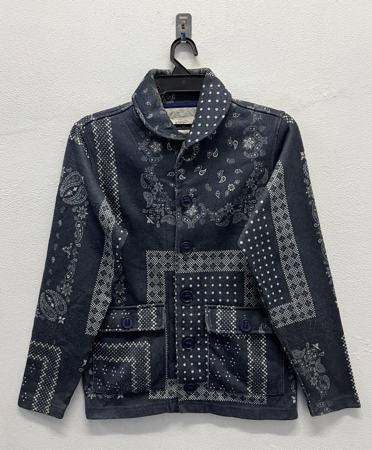 Beams Plus × Japanese Brand B:MING by BEAMS Bandana Patchwork Utility Jacket – Size S Size US S / EU 44-46 / 1 - 1 Thumbnail