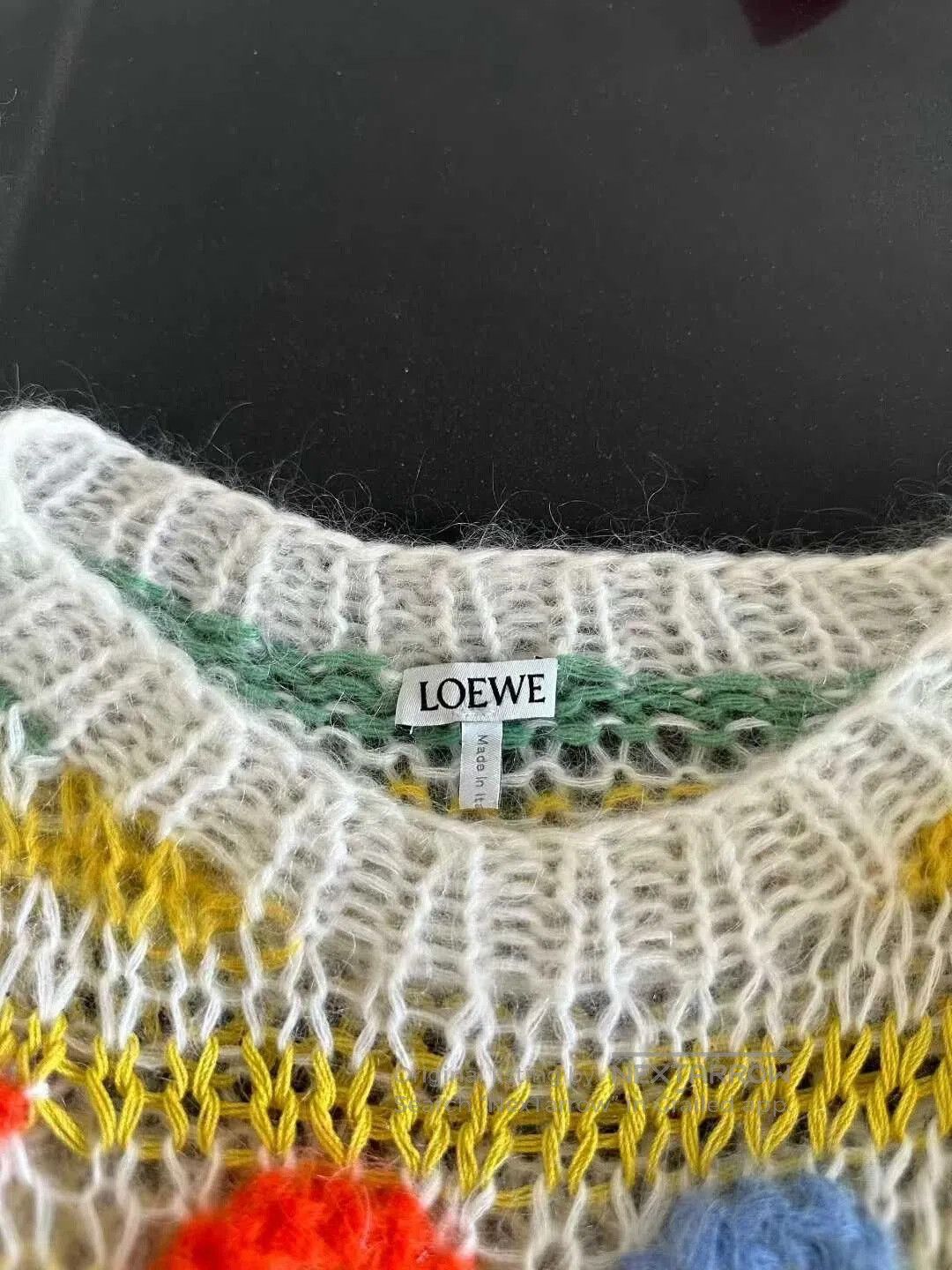 Loewe loewe colorful striped mohair sweater. Size XS / US 0-2 / IT 36-38 - 3 Thumbnail