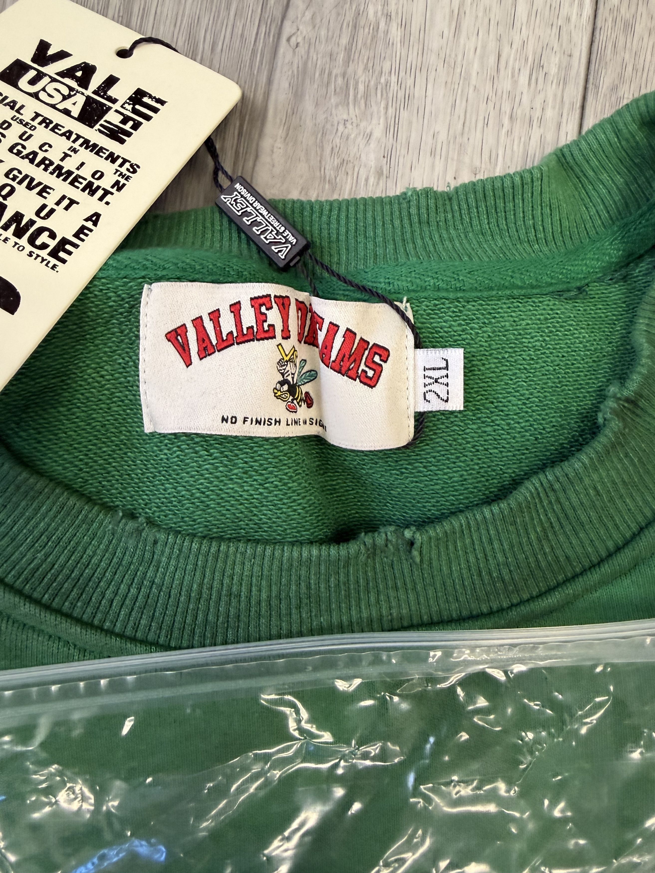Vale Vale Forever Green Hot Breath Crewneck Sweater Size XXL Size US XXL / EU 58 / 5 - 6 Thumbnail