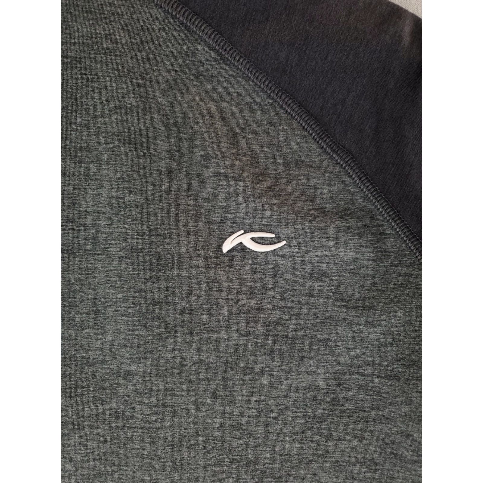 KJUS KJUS Curve 1/2 Zip 1/4 Zip Long Sleeve Pullover Shirt Performance Gray Mens L Shirt Size US L / EU 52-54 / 3 - 4 Thumbnail