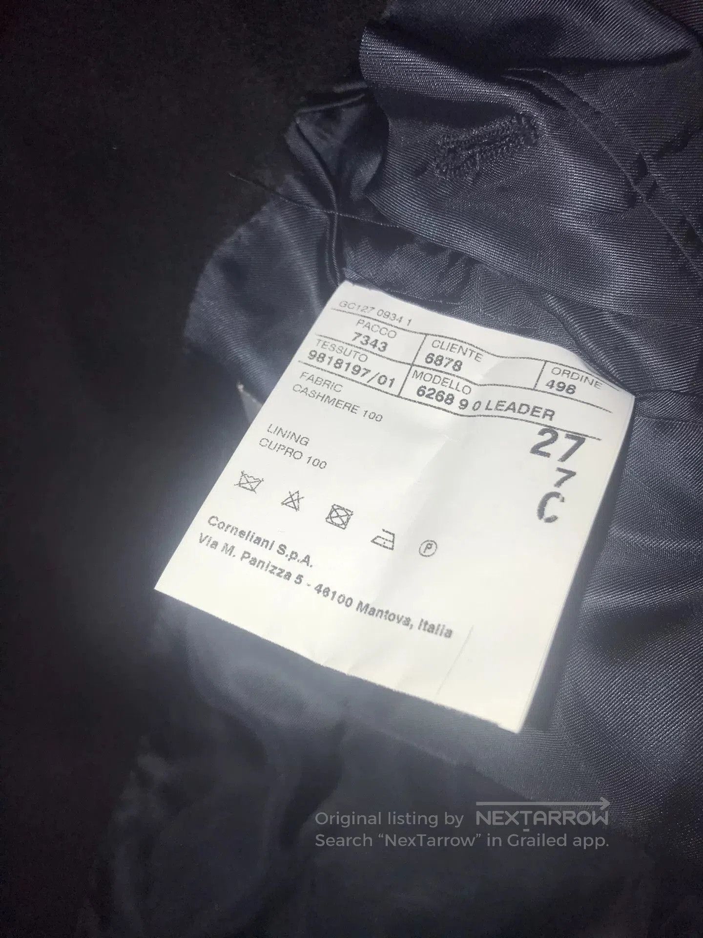 Corneliani Italian Cashmere Suit by Corneliani. Size US L / EU 52-54 / 3 - 7 Thumbnail