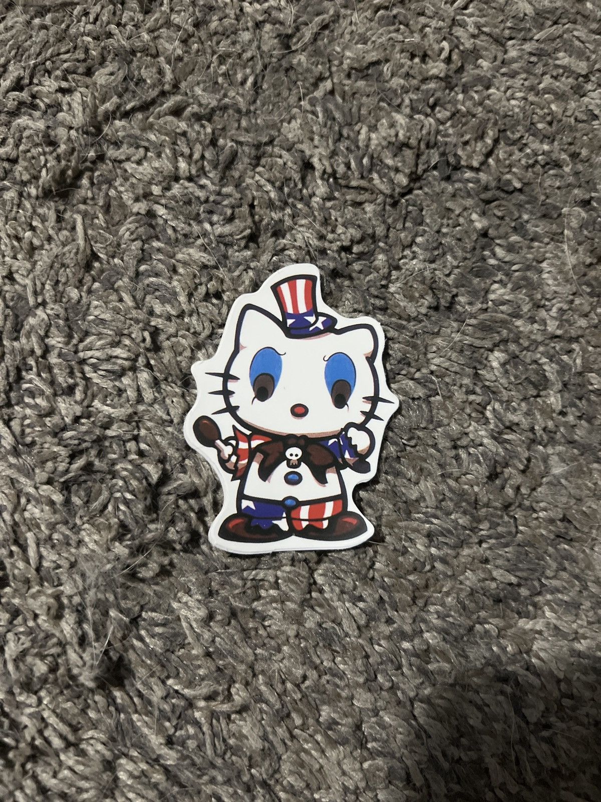 Hypebeast Hello Kitty Uncle Sam Sticker Size ONE SIZE - 1 Thumbnail