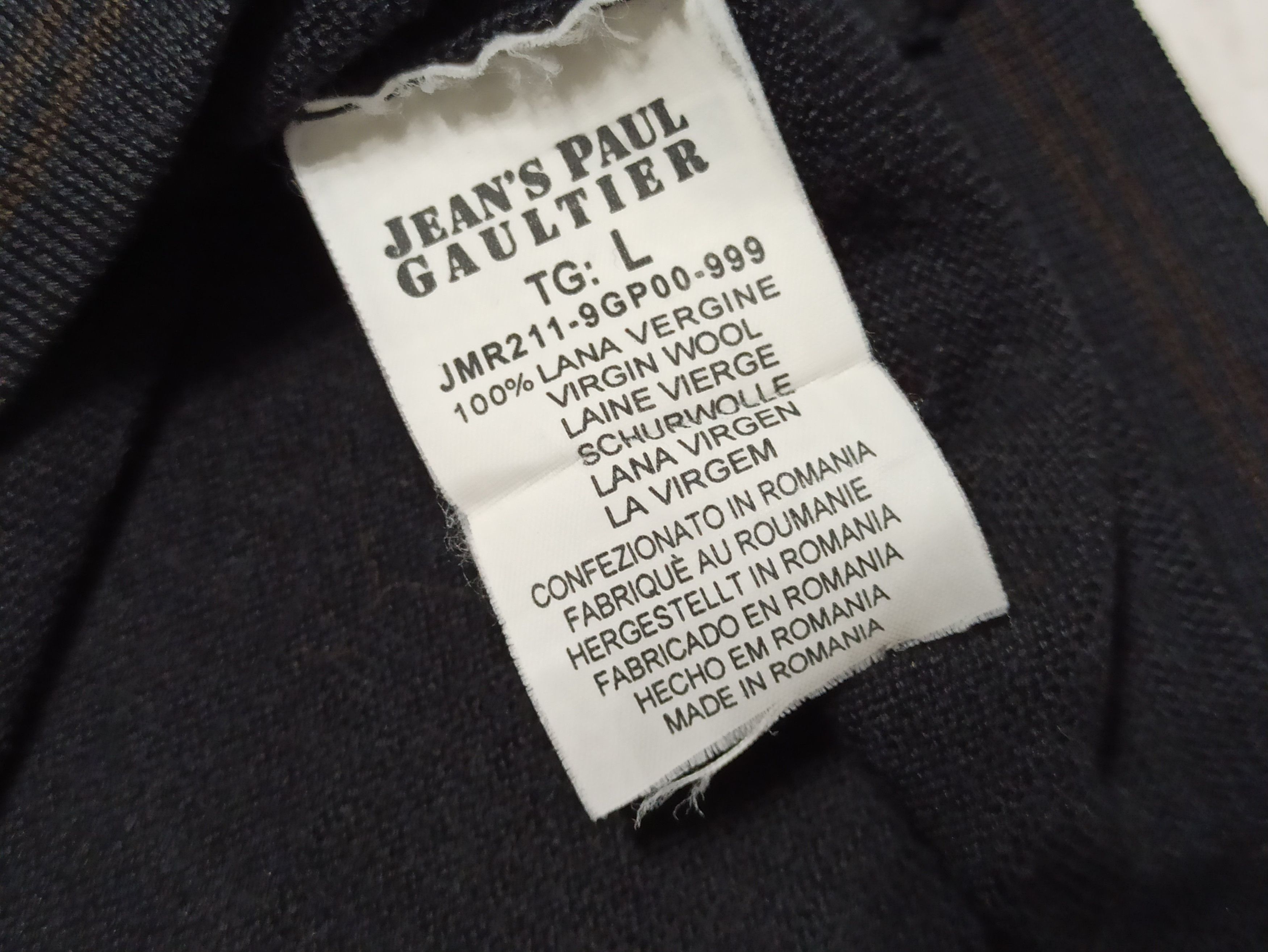 Jean Paul Gaultier Jean Paul Gaultier Vintage Pullover Size US L / EU 52-54 / 3 - 4 Thumbnail