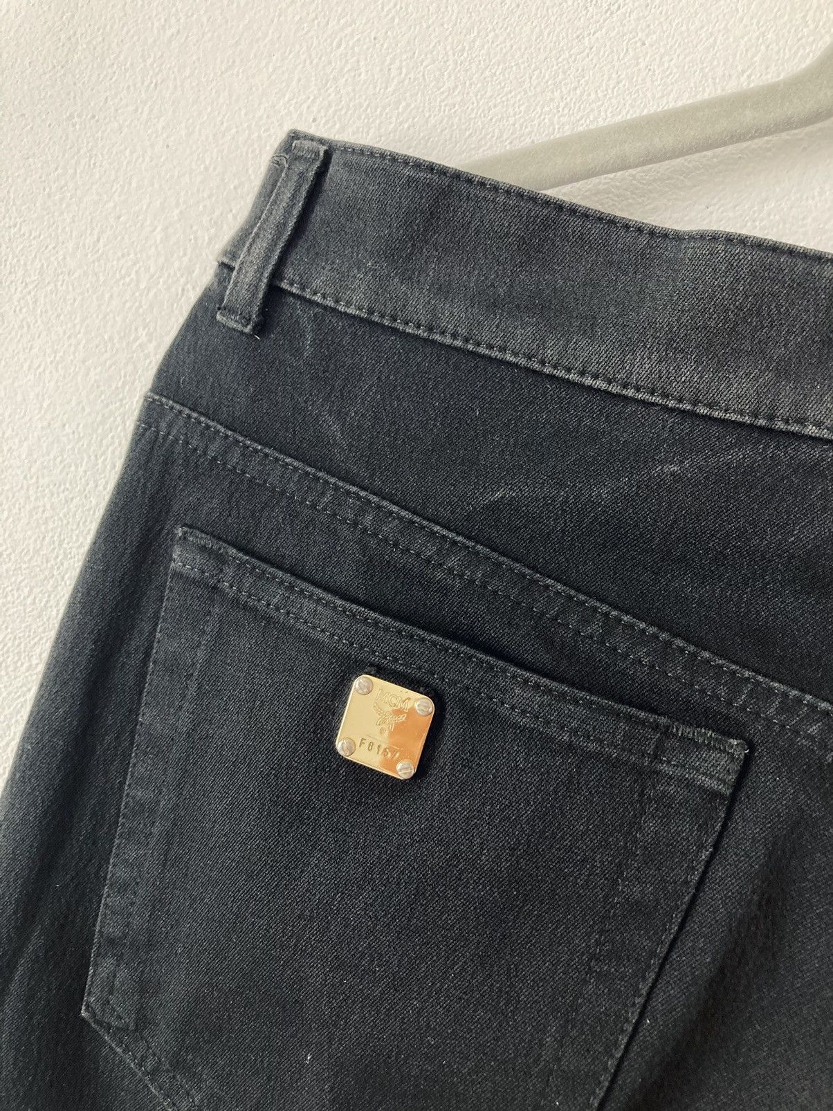 MCM VINTAGE BLACK JEANS Size US 34 / EU 50 - 7 Thumbnail