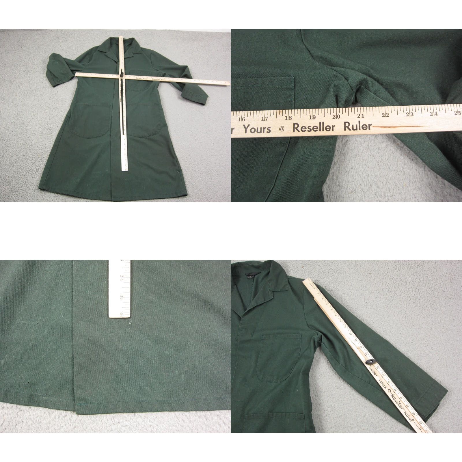 Sears VINTAGE Sears Jacket Mens M Green Workwear Canvas 60s 60s Classic Overcoat Jacket Utility Size US M / EU 48-50 / 2 - 8 Thumbnail