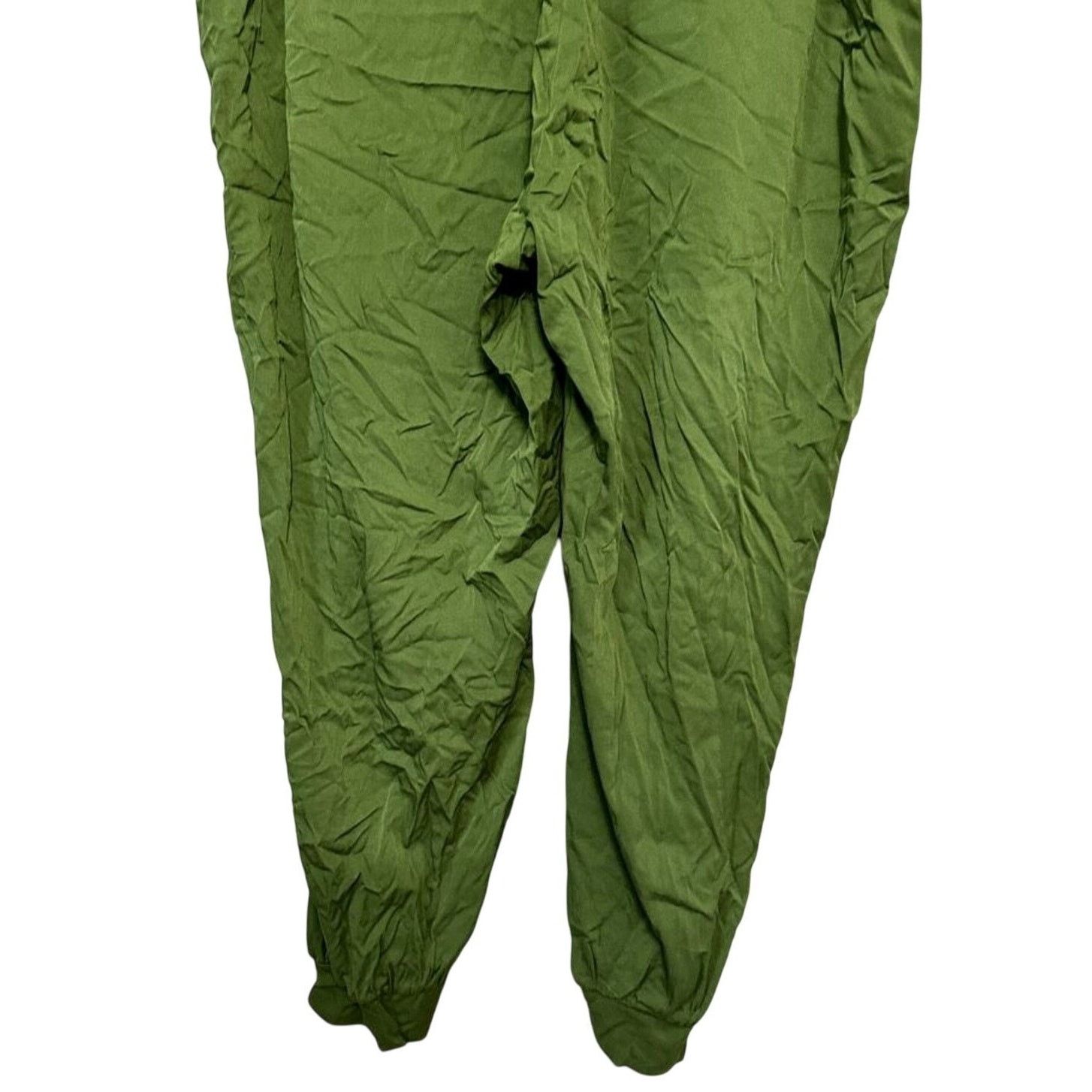 Other 11 Honore Plus Size Green Joggers Elastic Waist Relaxed 4X Size 36" / US 14 / IT 50 - 7 Thumbnail