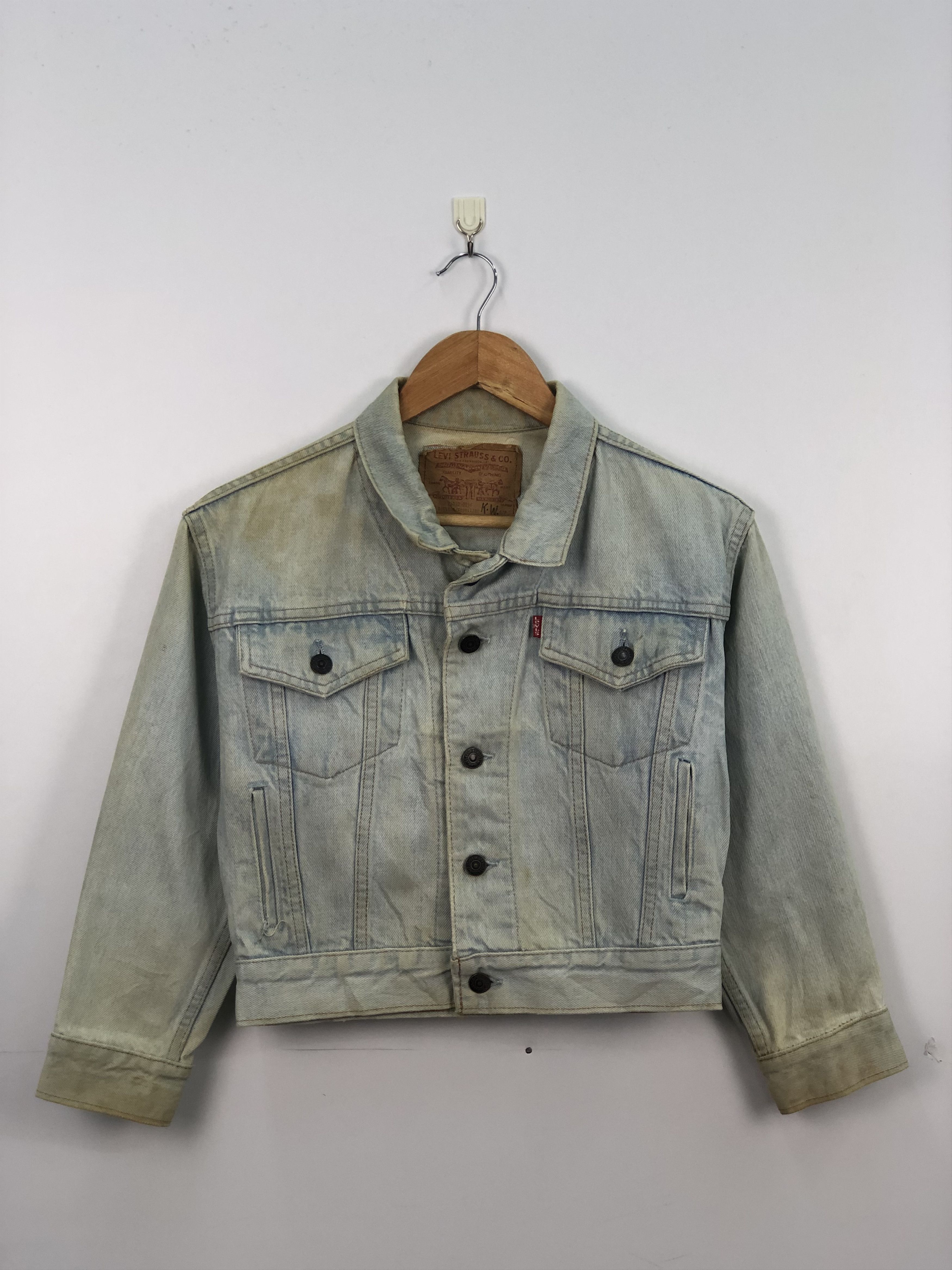 Levi's Vintage Levis Trucker Denim Jacket J0258 Size US S / EU 44-46 / 1 - 1 Thumbnail