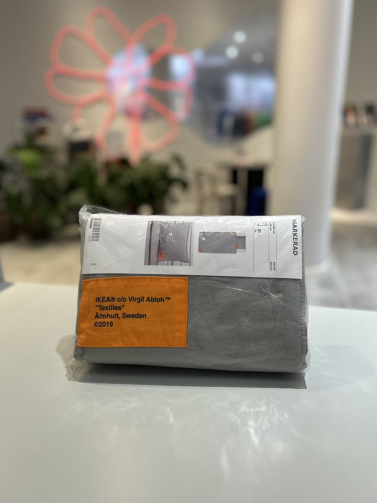 Virgil Abloh x IKEA Duvet Cover and 1 Pillowcase 150x200cm