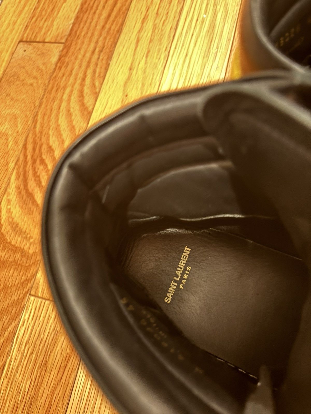 Saint Laurent Paris Saint Laurent SL/10H Hightop Sneakers Size US 12 / EU 45 - 6 Thumbnail