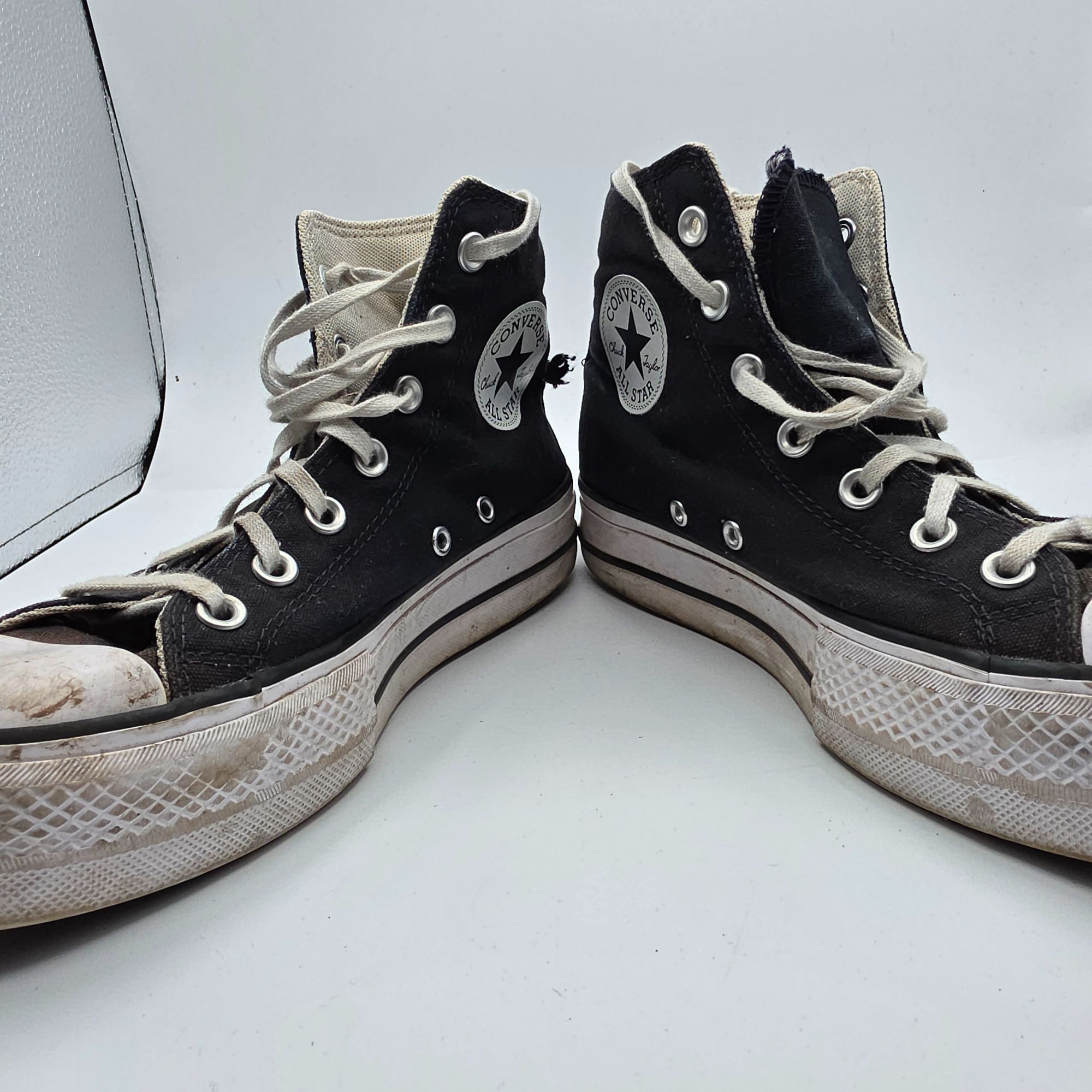 Converse Converse Chuck Taylor Platform Womens Size 7 Black Sneaker S Size US 7 / IT 37 - 2 Thumbnail