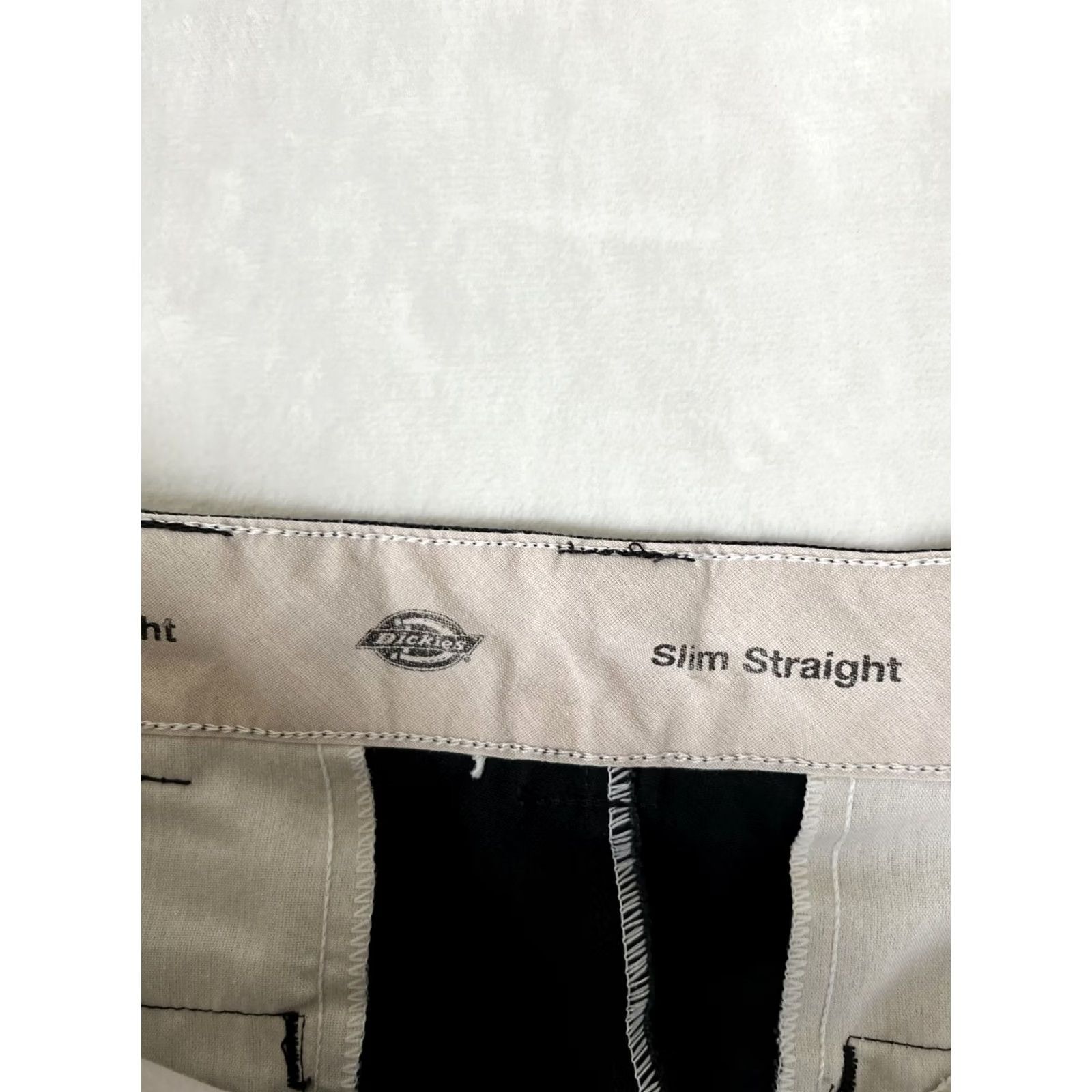 Dickies Dickies Pants Mens 32x32 Black Slim Straight Cotton Blend Work Worker Size US 32 / EU 48 - 5 Thumbnail