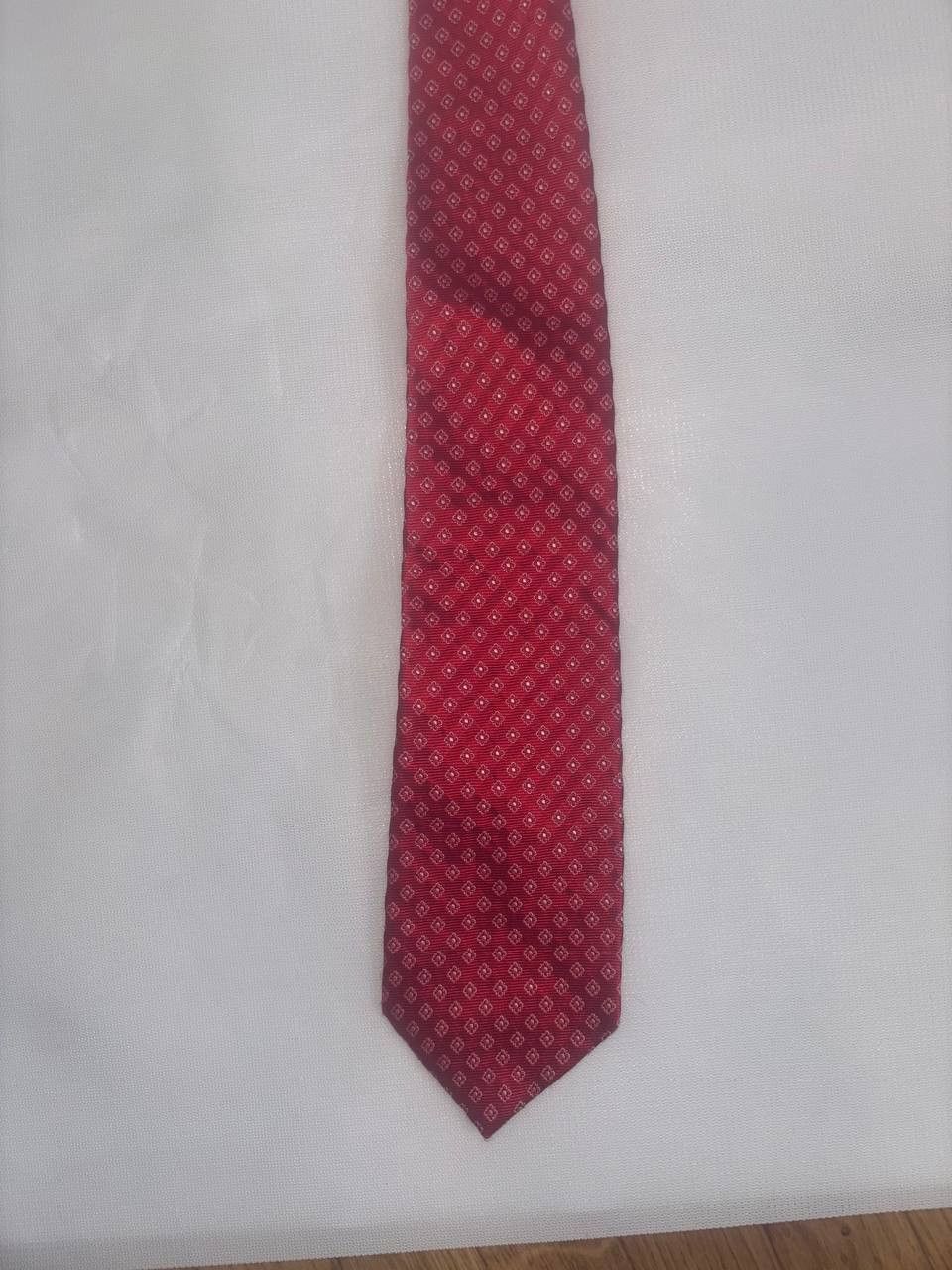 Joop! Men's tie JOOP made of 100% silk, red, made in Italy Size ONE SIZE - 4 Thumbnail