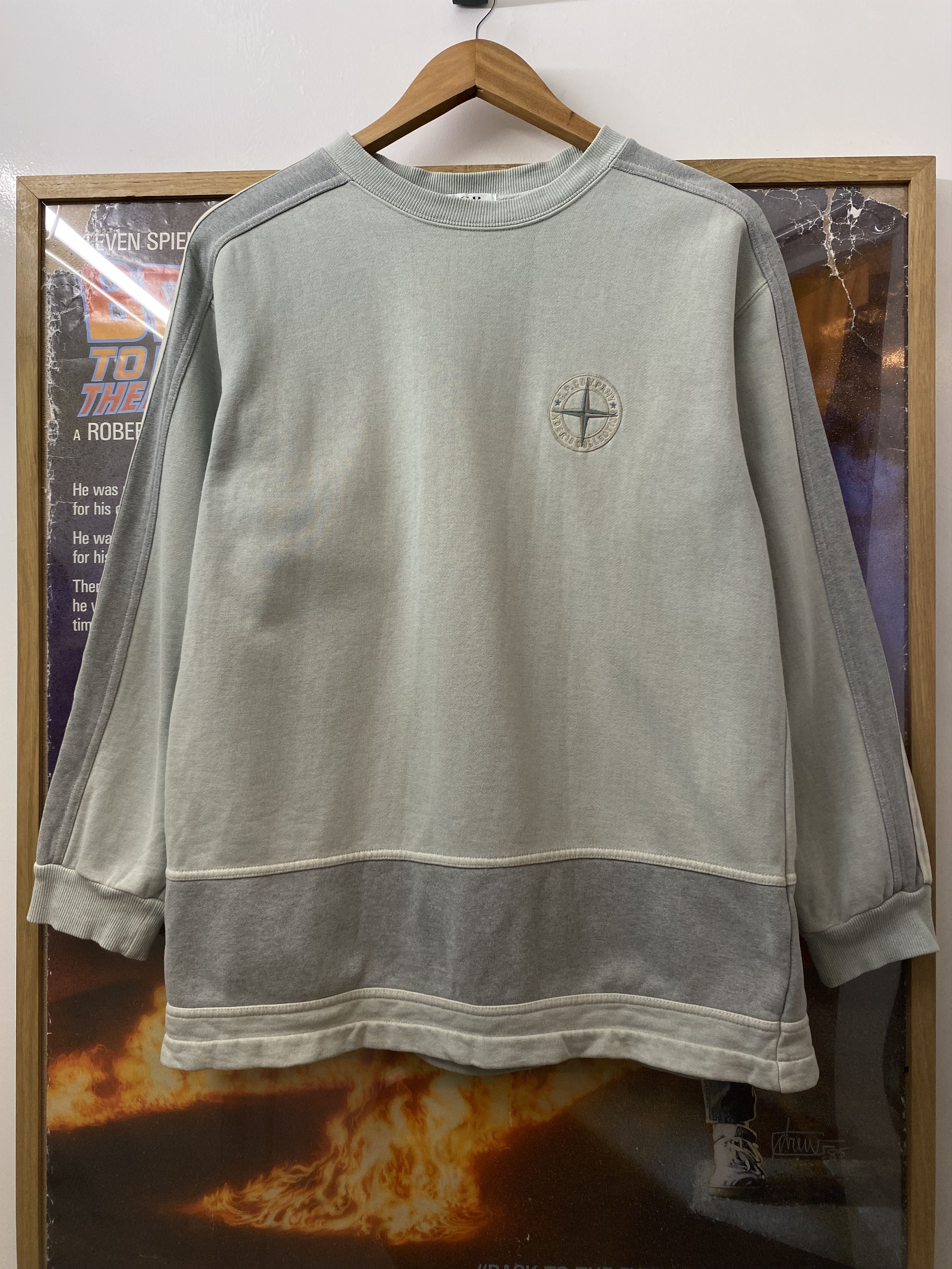 C.P. Company 90s C.P. Company Royal Navy Compass Panelled Sweatshirt Size US S / EU 44-46 / 1 - 2 Thumbnail