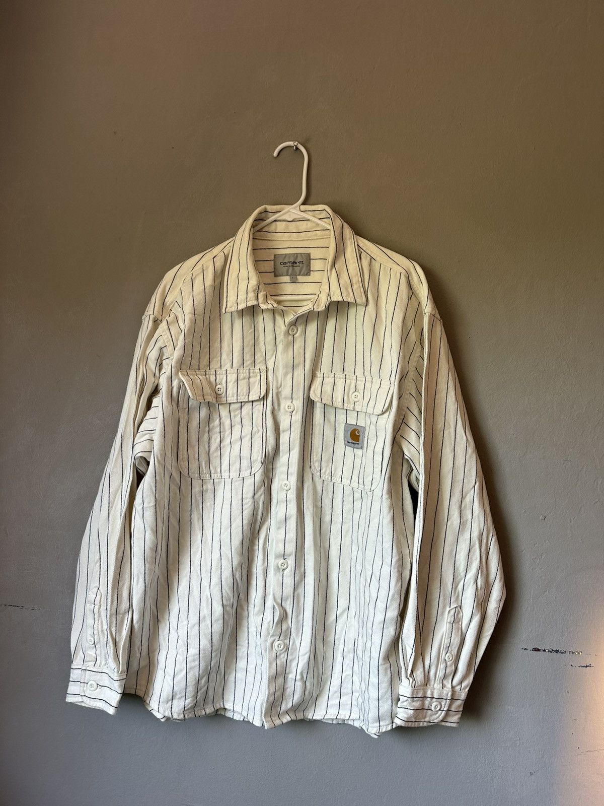 Carhartt Wip Carhartt WIP Striped Button Up Size US L / EU 52-54 / 3 - 1 Thumbnail