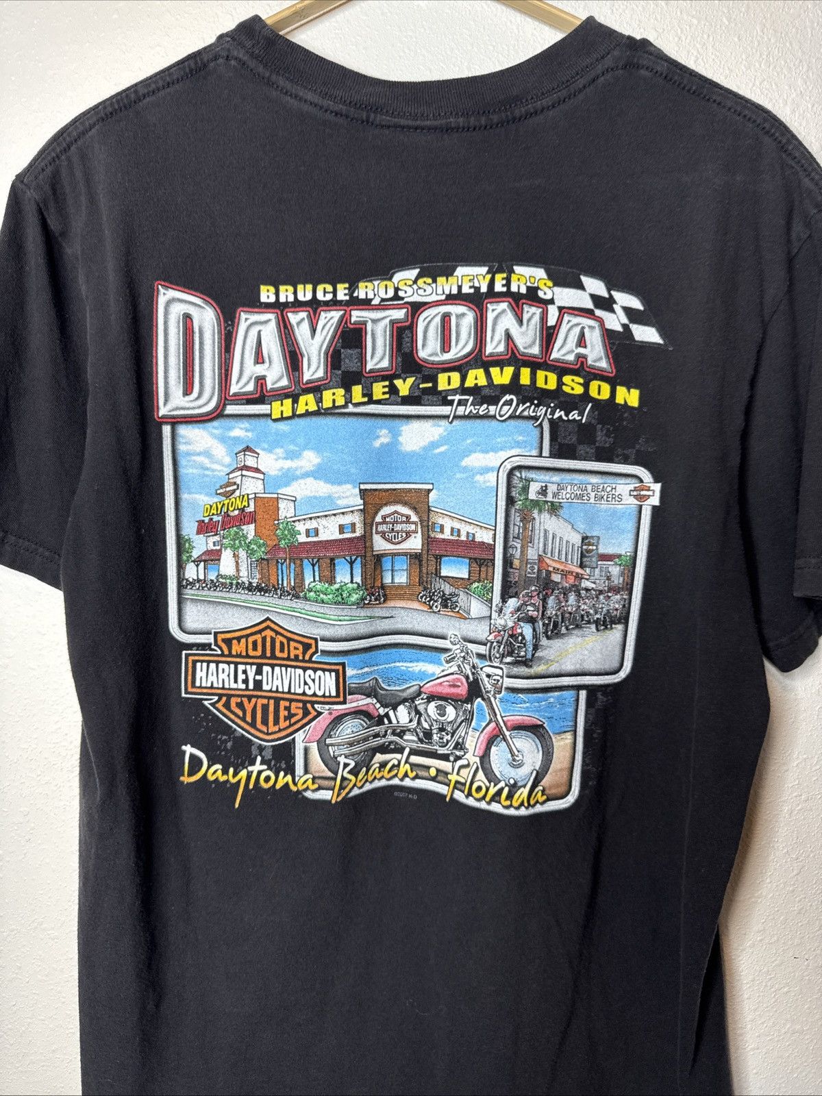 Vintage Daytona Beach Florida Bike Week 2010 Harley-Davidson Y2K Size US M / EU 48-50 / 2 - 4 Thumbnail