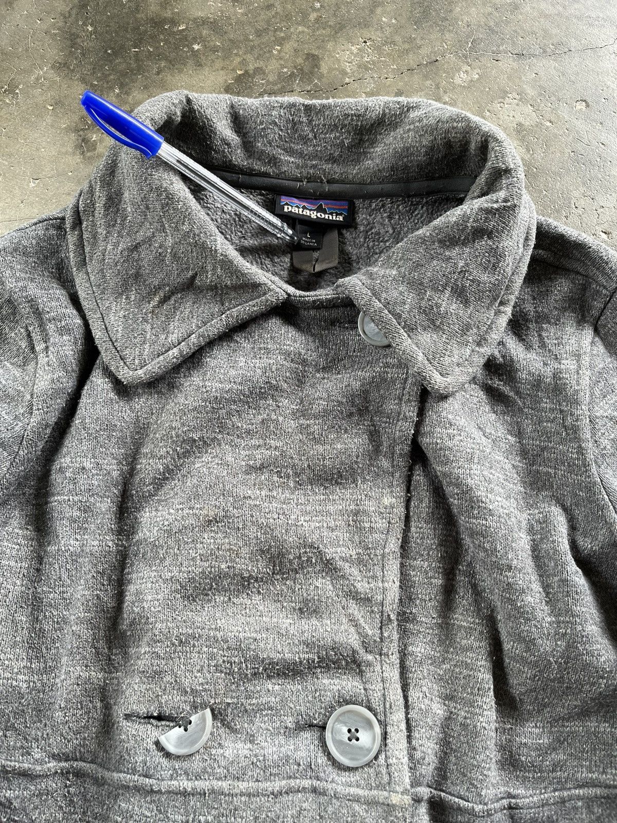 Patagonia × Vintage 🔥Vintage Patagonia Double Breasted Jacket Size US L / EU 52-54 / 3 - 8 Thumbnail