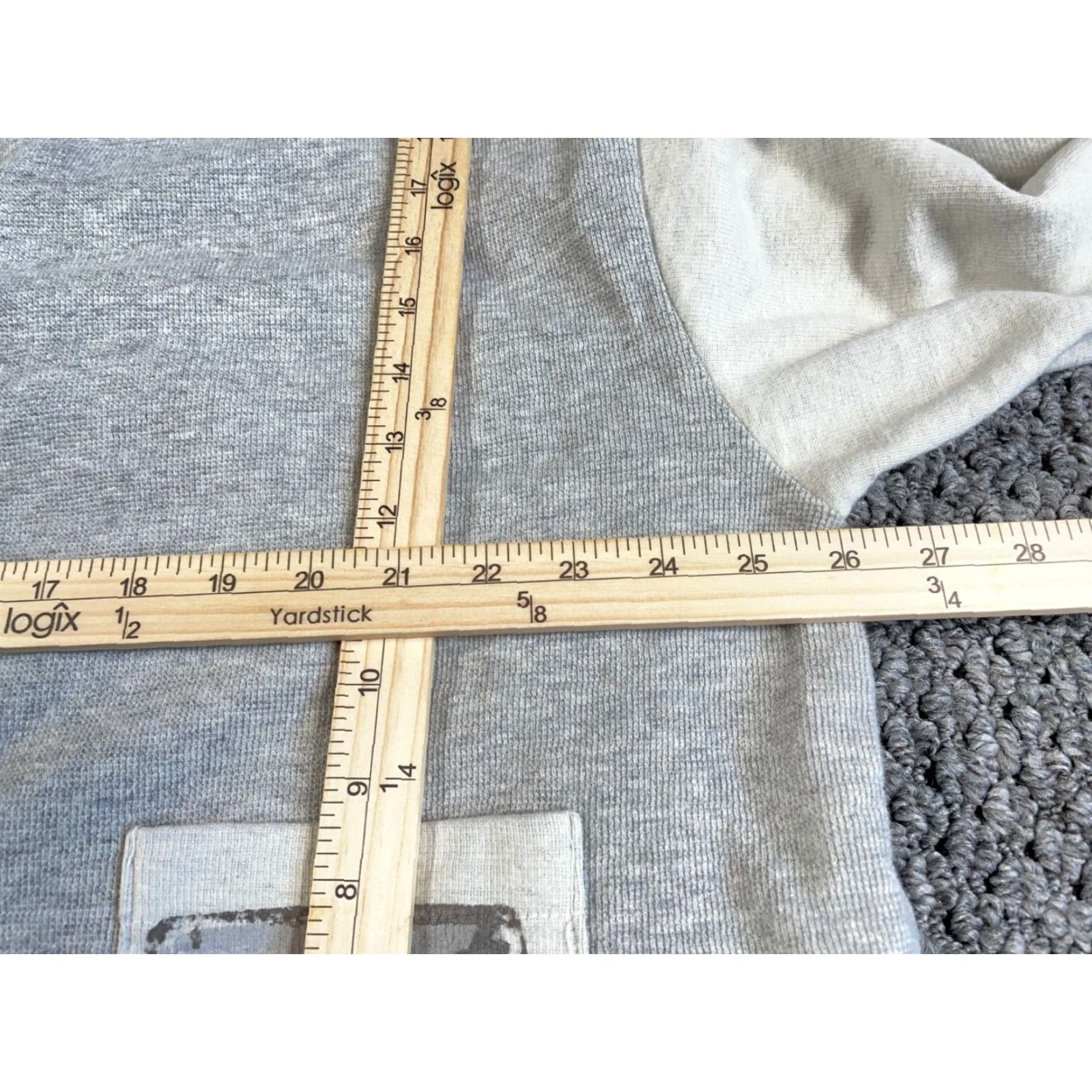 Vintage VINTAGE Odile Polar Bear Pattern Cardigan Sweater Women's 2 Gray Cotton Lightweight Casual Size XS / US 0-2 / IT 36-38 - 7 Thumbnail