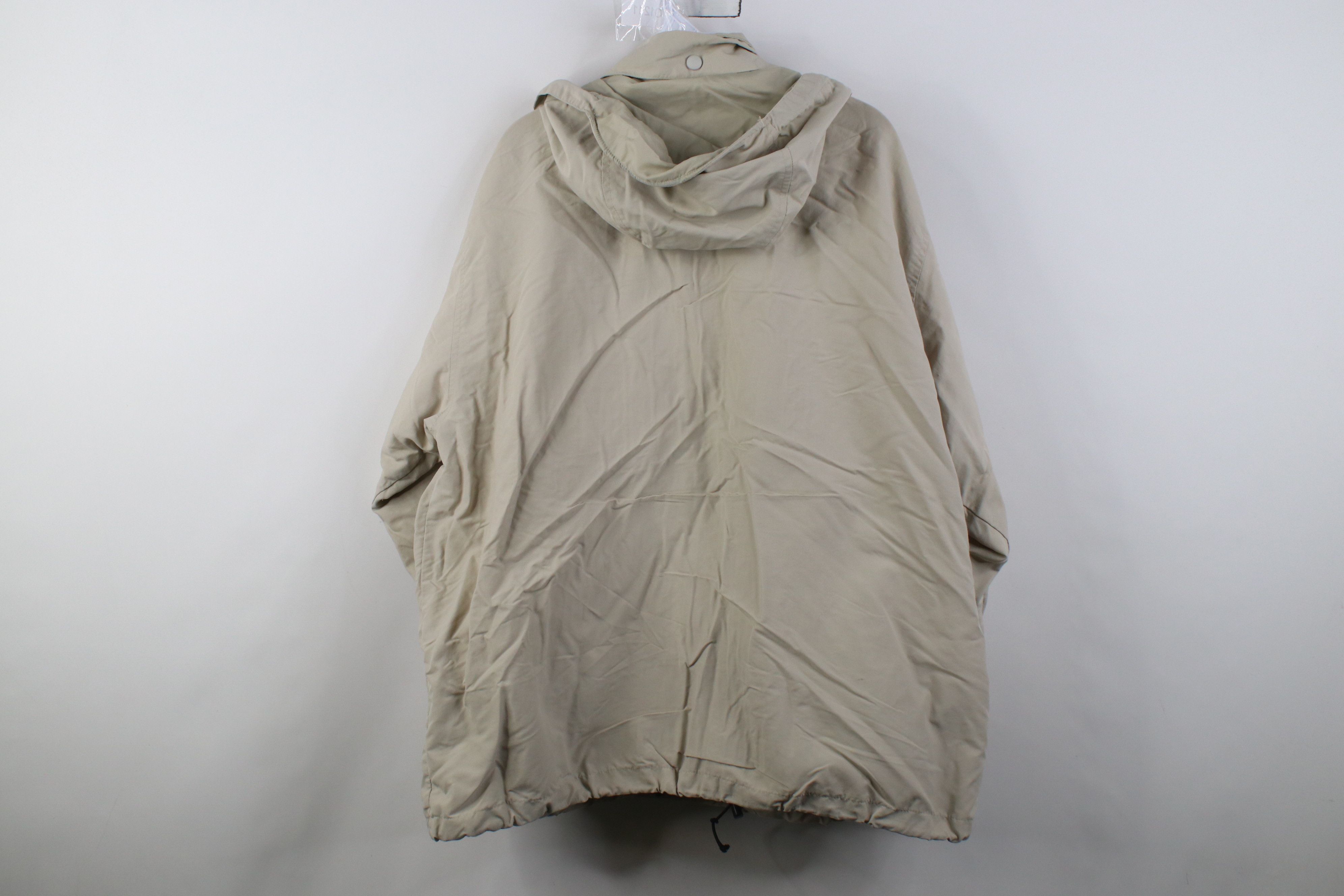 Lands' End Vintage 90s Lands End Full Zip Hooded Windbreaker Jacket Size US XL / EU 56 / 4 - 14 Thumbnail