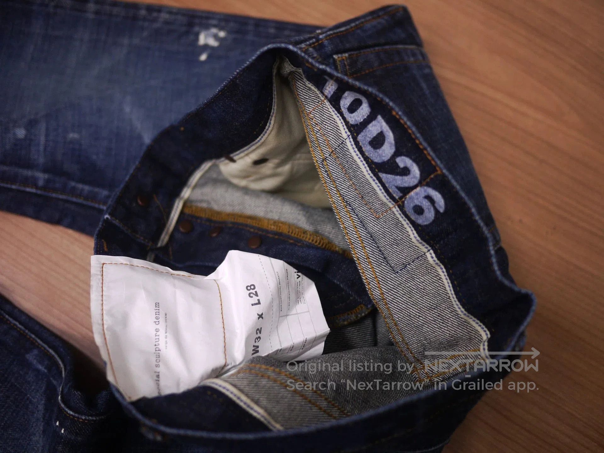 Visvim Blue Distressed Denim Jeans Size 32. Size US 32 / EU 48 - 5 Thumbnail