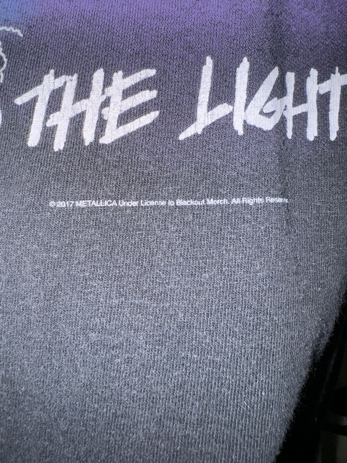 Band Tees 2017 Metallica Ride The Lightning Tee Size US XL / EU 56 / 4 - 4 Thumbnail
