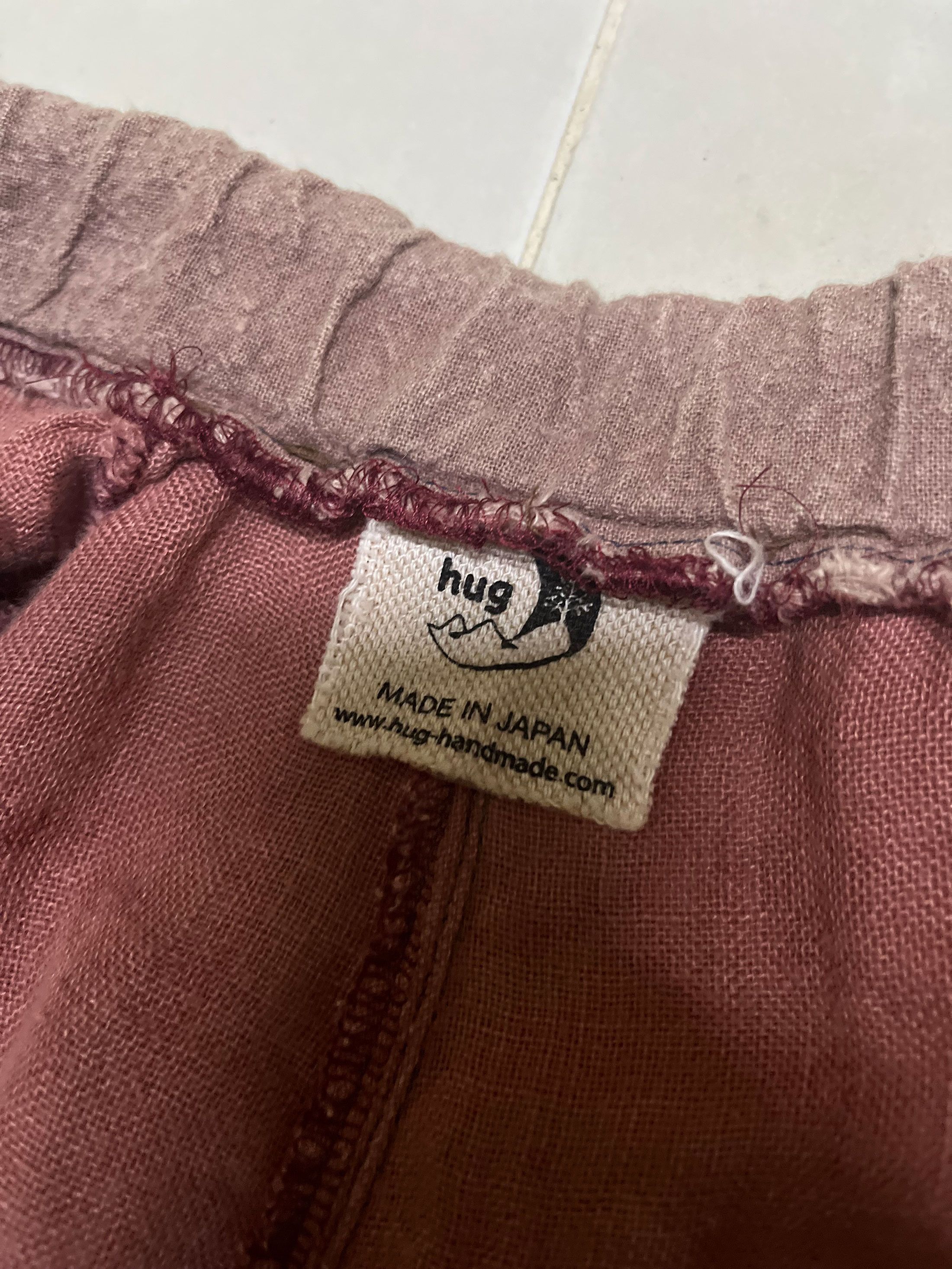 Handmade × Japanese Brand Hug Handmade Japan Relax Pant Drawstring Size US 32 / EU 48 - 3 Thumbnail
