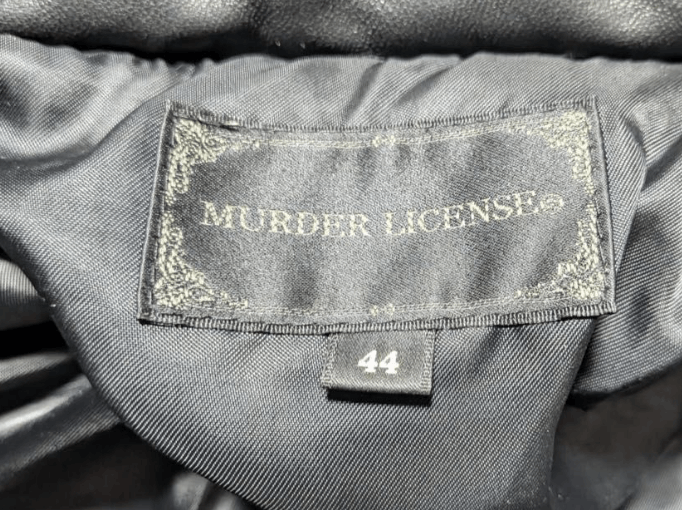 Murder License Murder License SheepSkin Leather Padded Jacket Stand Collar Size US S / EU 44-46 / 1 - 3 Thumbnail