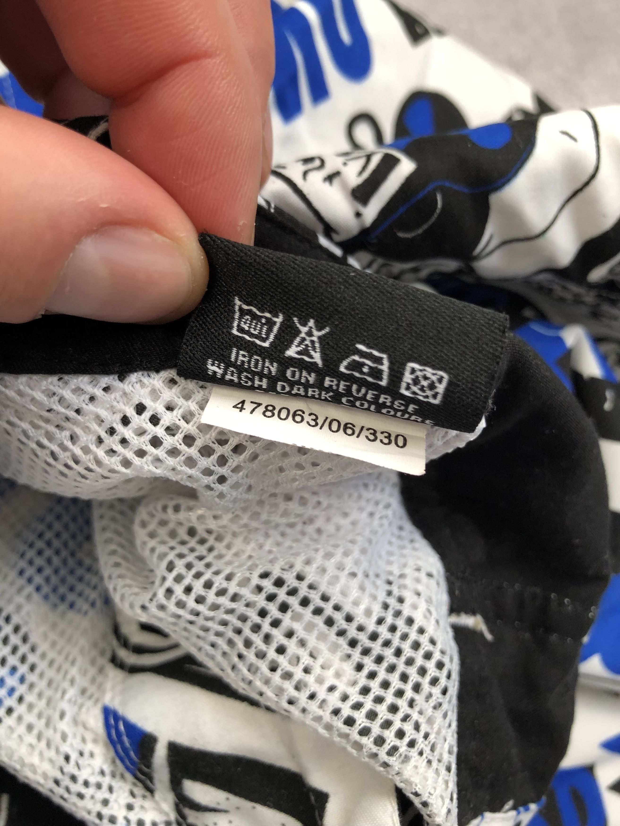 No Fear NO FEAR Crazy Y2k Monogram Shorts Streetwear Beach Serf Size US 33 - 19 Thumbnail