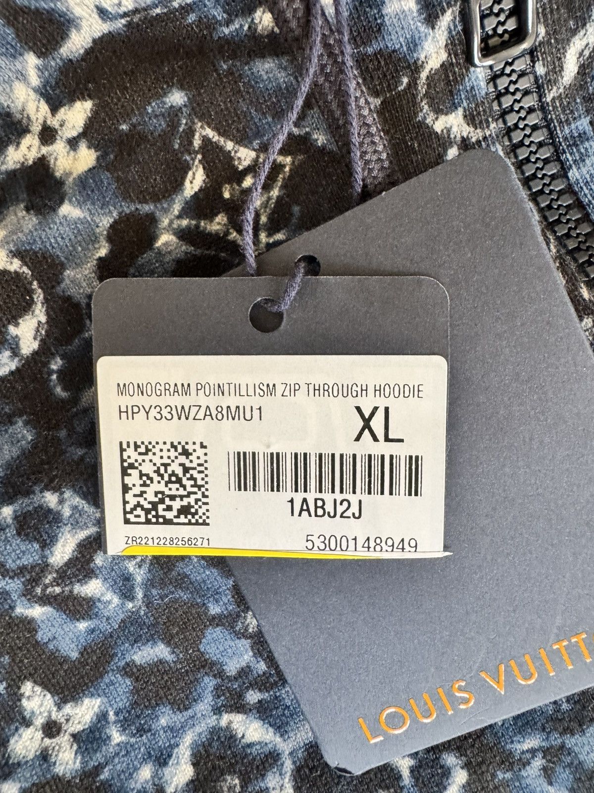 Louis Vuitton Louis Vuitton All Over Monogram Full Zip Hoodie Sz XL Size US XL / EU 56 / 4 - 5 Thumbnail