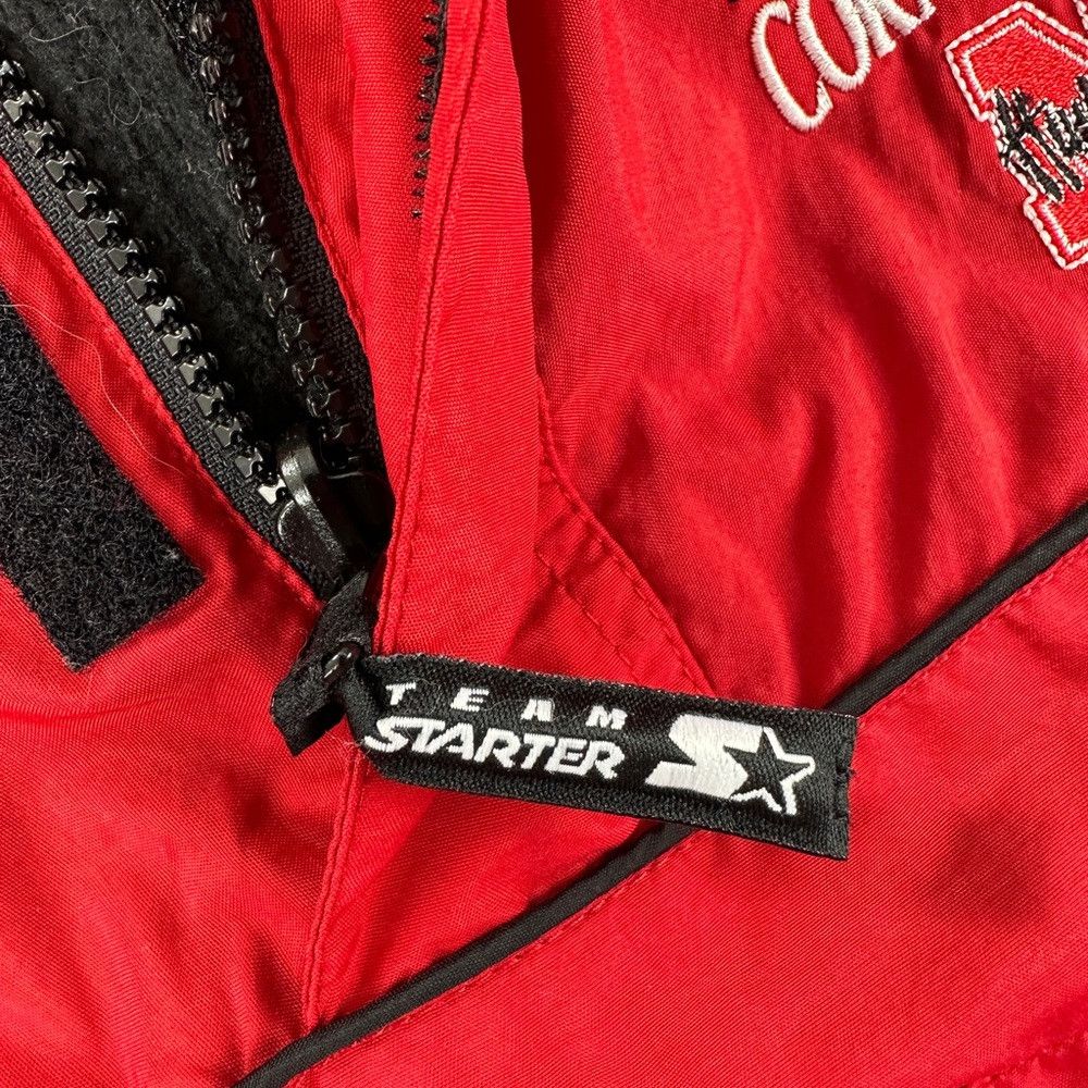 Starter Starter Vintage Fleece Lined Red Jacket Nebraska Cornhusker Size US S / EU 44-46 / 1 - 9 Thumbnail