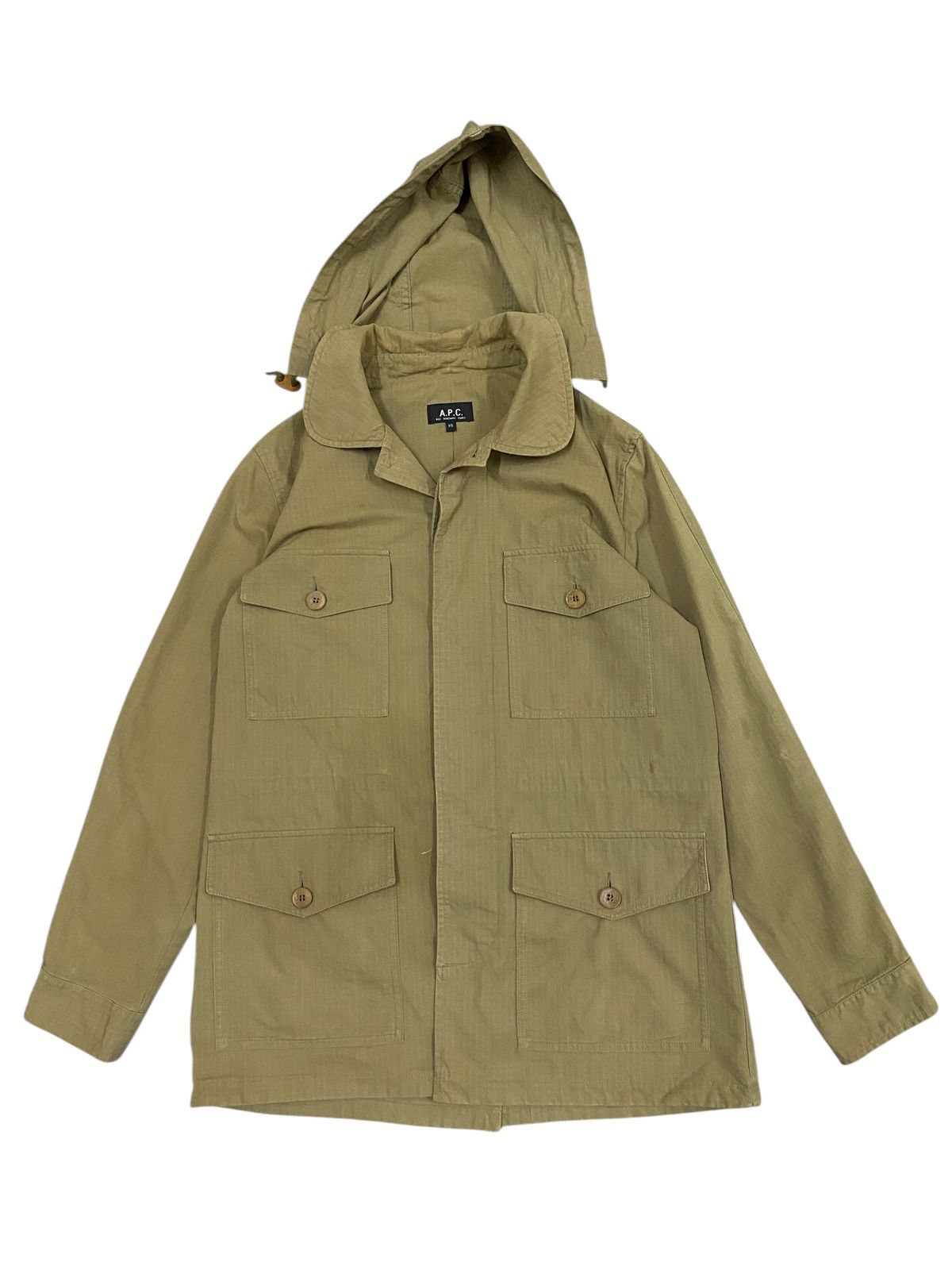 A.P.C. Vtg A.P.C Parka Military Jacket Size US M / EU 48-50 / 2 - 1 Thumbnail