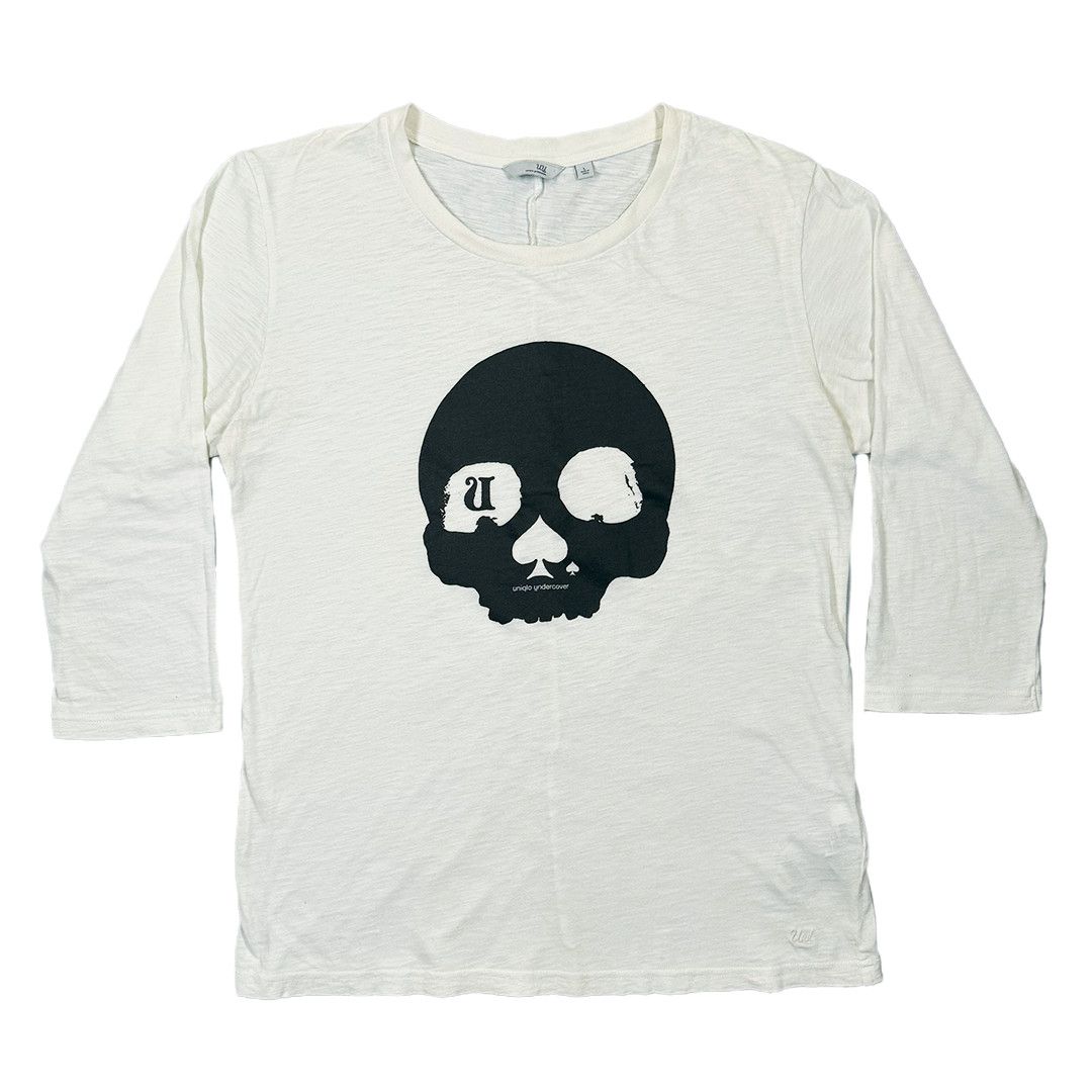 Undercover × Uniqlo Undercover x Uniqlo - Skull 3/4 Long Sleeve Tee - White - M Size US M / EU 48-50 / 2 - 1 Thumbnail