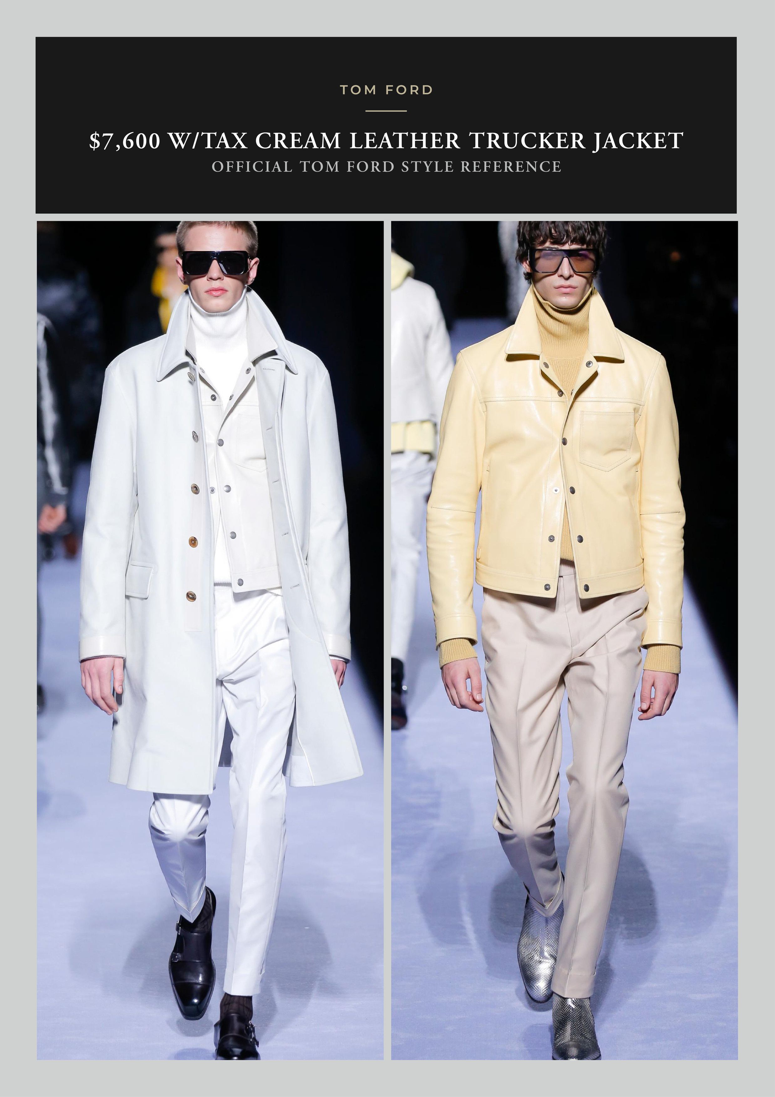 Tom Ford This Is the One, Actual Runway Piece! Ultra Rare $7,600 Size US M / EU 48-50 / 2 - 1 Thumbnail