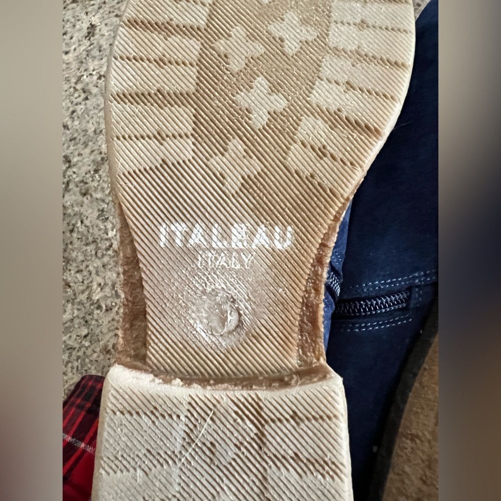 Other ITALEAU Foliana Waterproof Suede Booties – Navy Size: 38 / Size US 7.5 / IT 37.5 - 7 Thumbnail