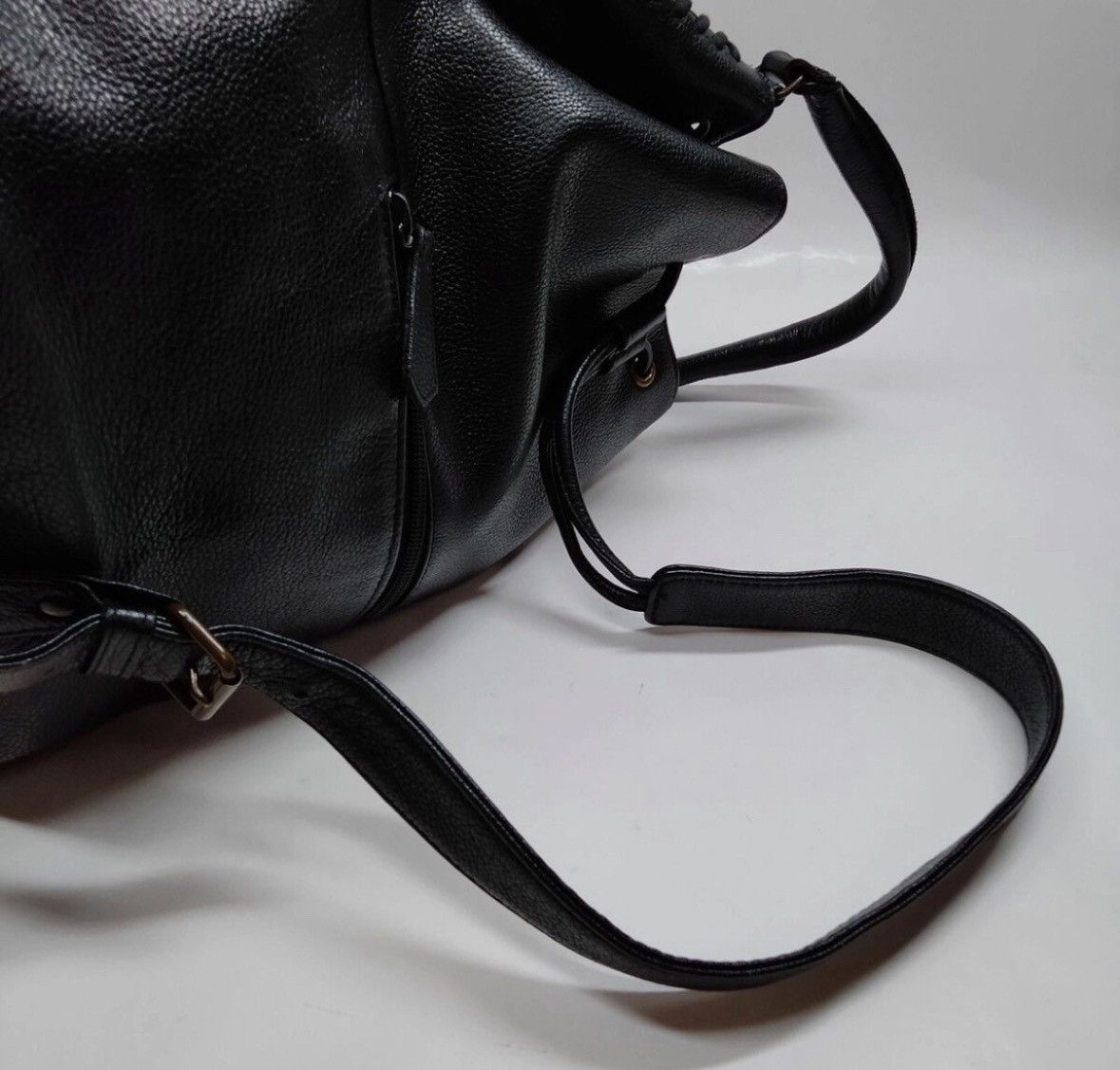 Yves Saint Laurent Downtown leather backpack Size ONE SIZE - 3 Thumbnail