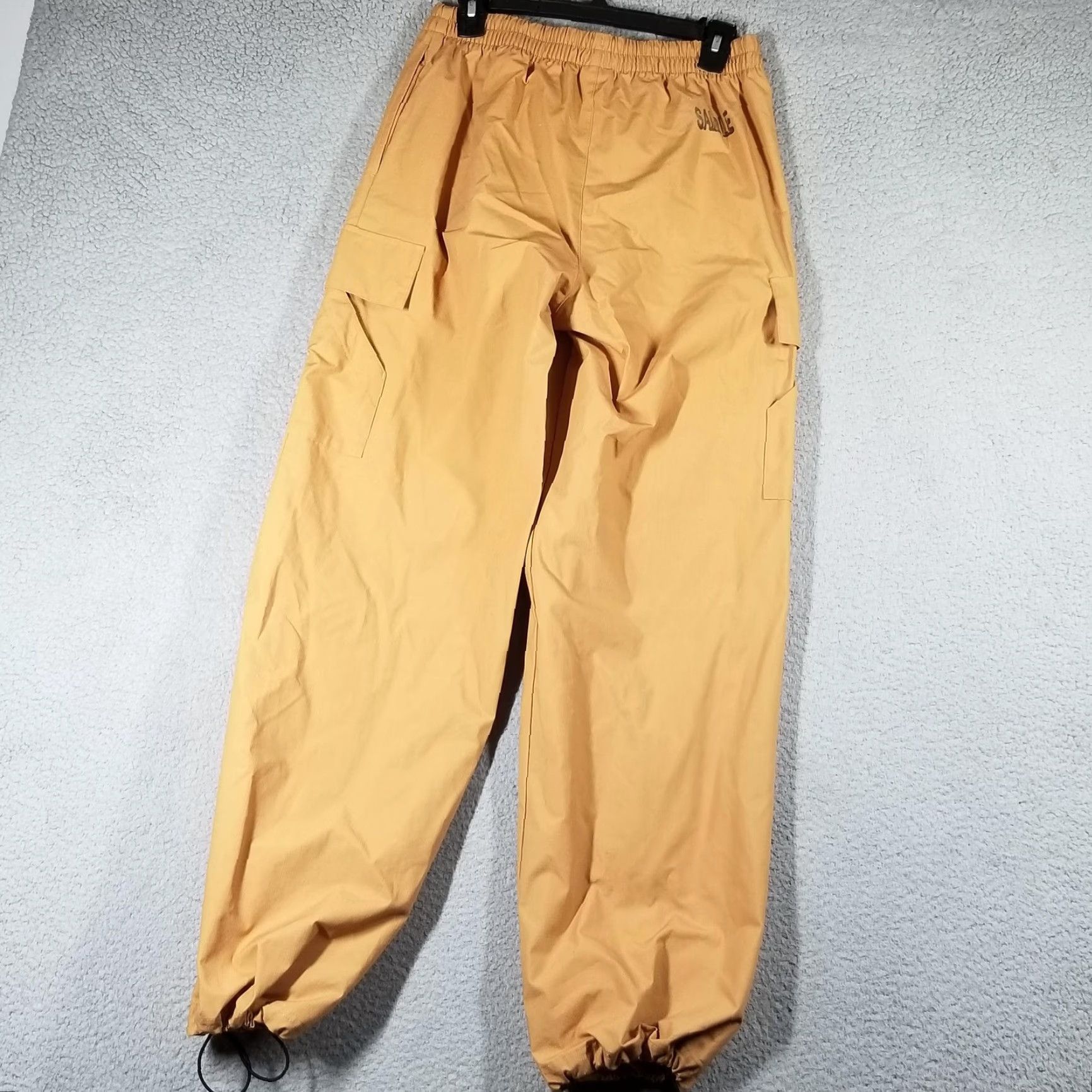Nike Nike Cargo Pants Womens Small Flax Brown Woven Swoosh Drawcord Sample FV7643 Size 28" / US 6 / IT 42 - 2 Thumbnail