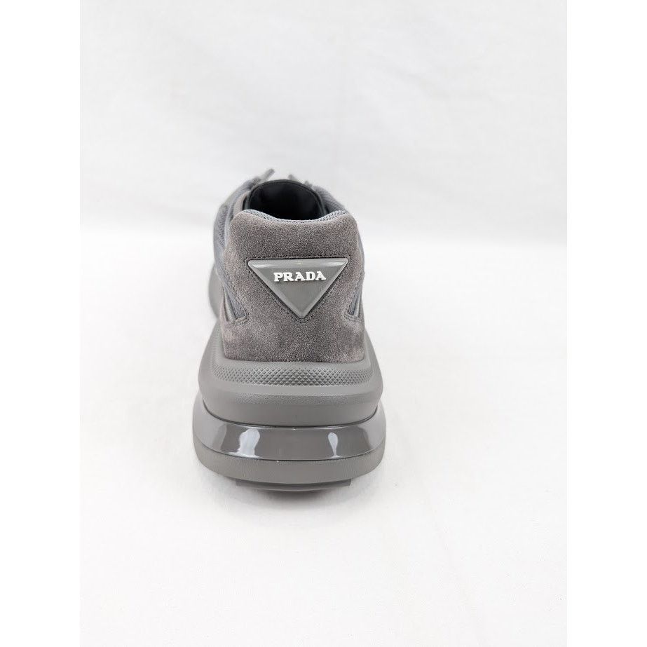 Prada o1rshd1 Spaz Rois Bike Sneakers in Marmo Size US 12 / EU 45 - 10 Thumbnail