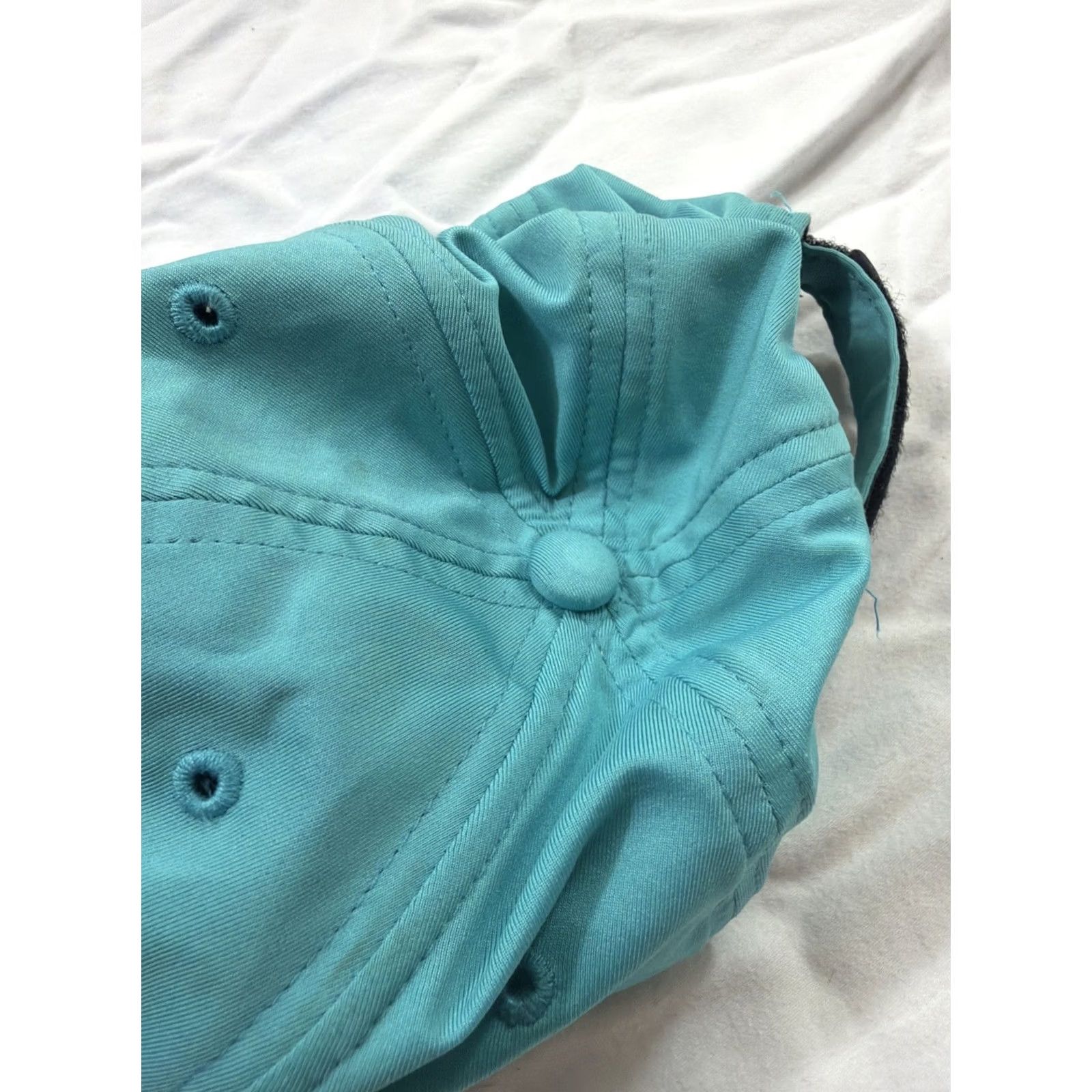 Altea Columbia Baseball Hat Women One Size Teal Strap Back Adjustable Hook Loop Flaw Blue Cap Size ONE SIZE - 7 Thumbnail