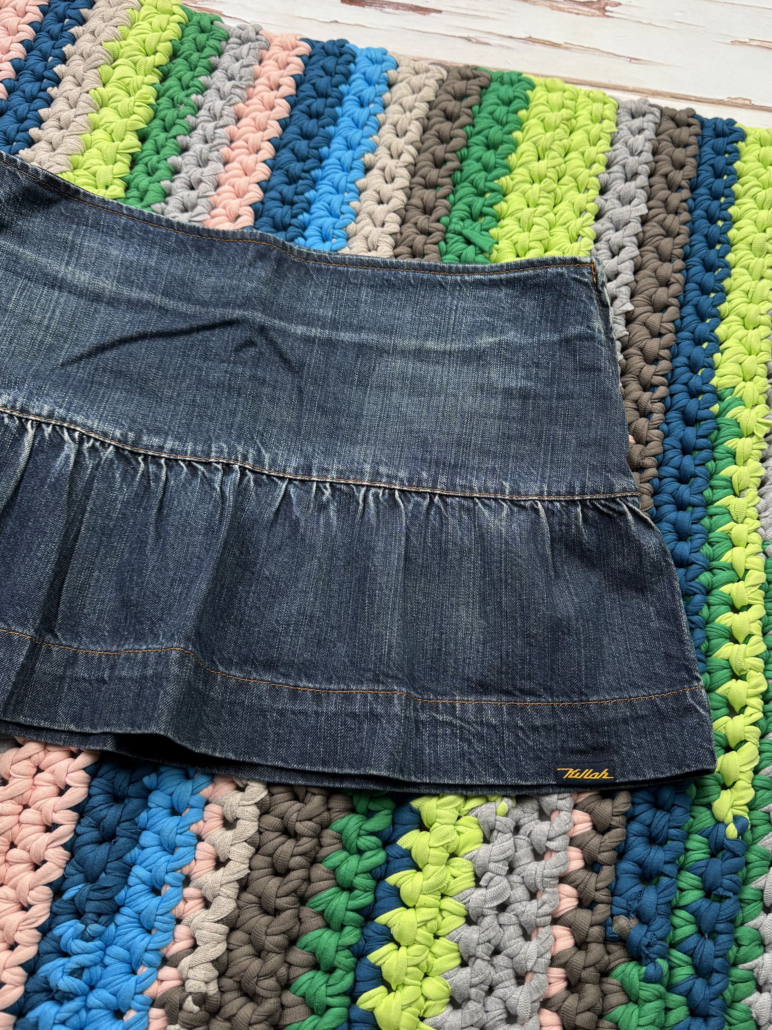 Miss Sixty Killah Vintage Flare Mini Skirt (V149)(ET1) Size 28" / US 6 / IT 42 - 3 Thumbnail