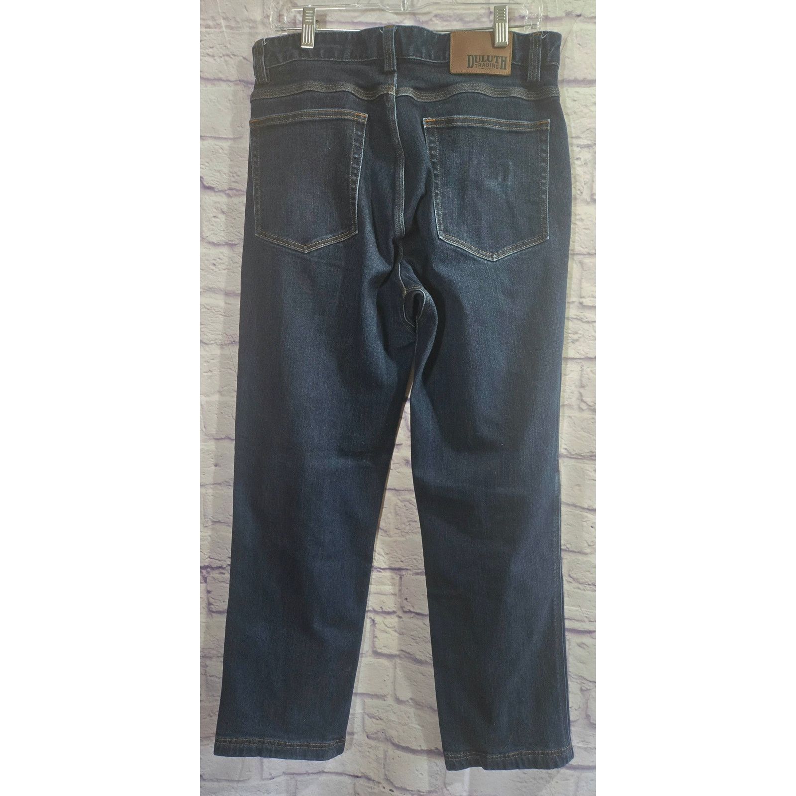 Duluth Trading Company Duluth Trading Co Blue Coolmax Flex Ballroom Jeans 32 X 32 Size US 32 / EU 48 - 3 Thumbnail