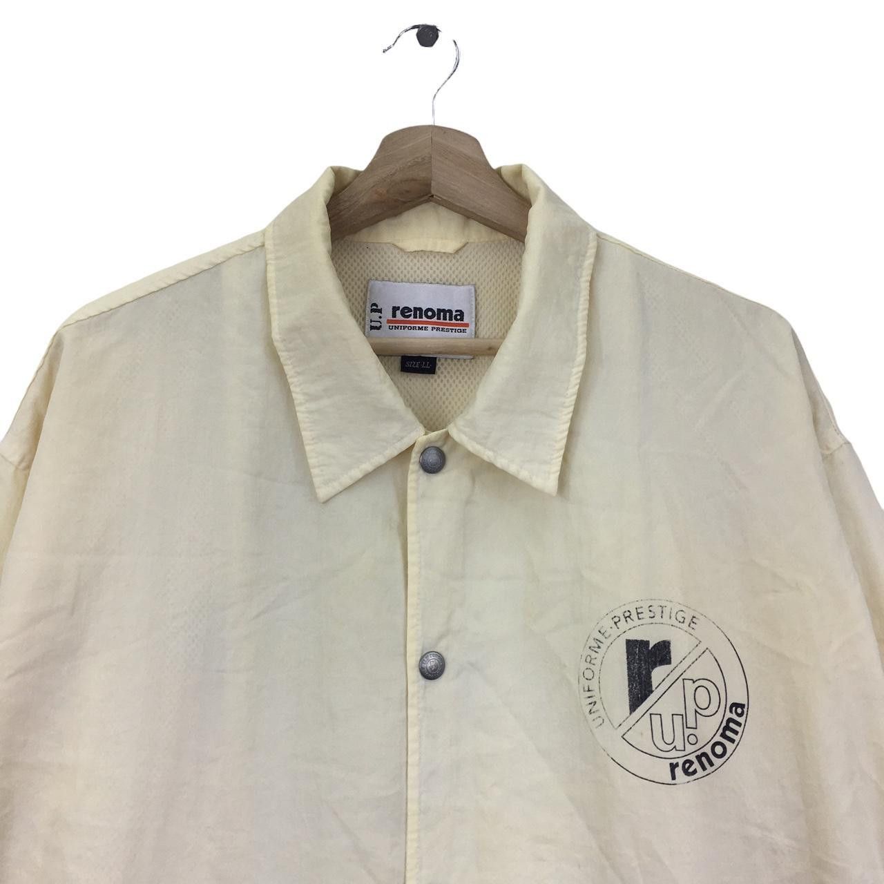 Renoma Vtg 80’ UP RENOMA PARIS Uniforme Prestige Jacket Snap Button Size L / US 10 / IT 46 - 3 Thumbnail