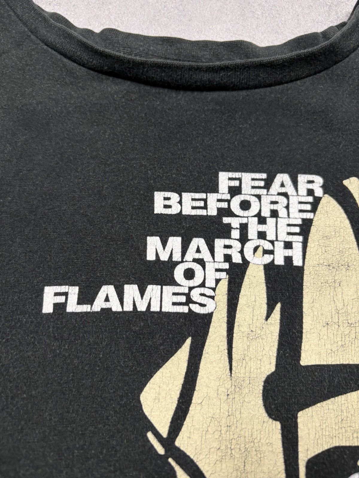 Band Tees Vintage 2000s Fear Before The March Of Flames Band T Shirt M Size US M / EU 48-50 / 2 - 6 Thumbnail