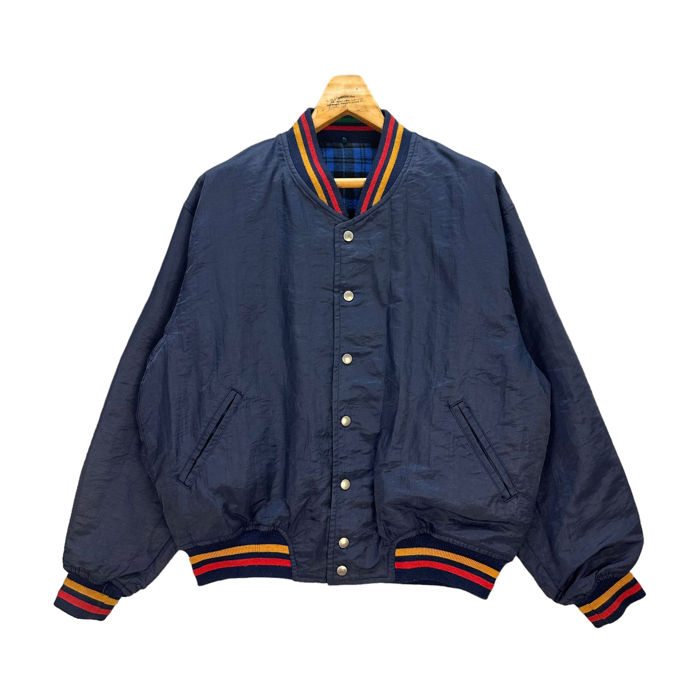 Japanese Brand ATELIER SAB UNIVERSITY REVERSIBLE VARSITY JACKET #8536-013 Size US XL / EU 56 / 4 - 3 Thumbnail