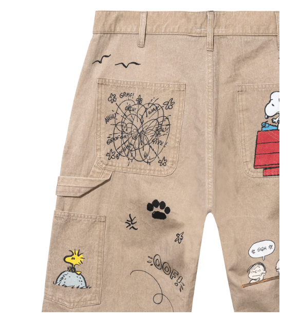 Market × Peanuts BNWT AW24 MARKET x PEANUTS CANVAS PANTS 28 Size US 28 / EU 44 - 16 Thumbnail