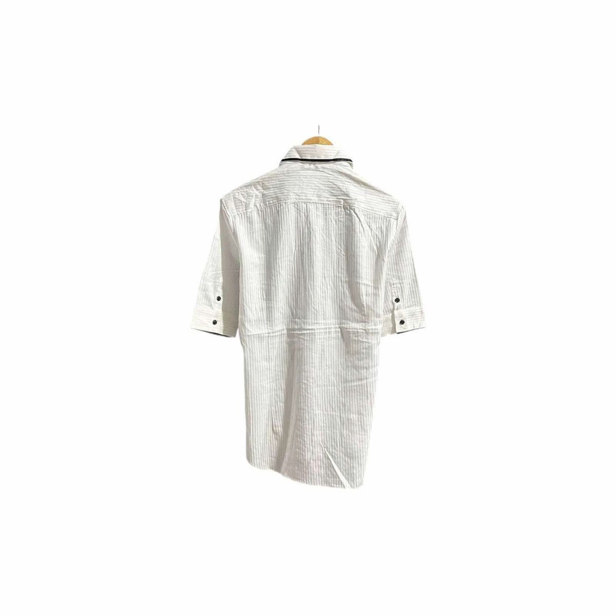 BUFFALO BOBS × If Six Was Nine × Japanese Brand 🔥Sick Y2K Buffalo Bobs Rivet Striped Shirt Size US M / EU 48-50 / 2 - 11 Thumbnail