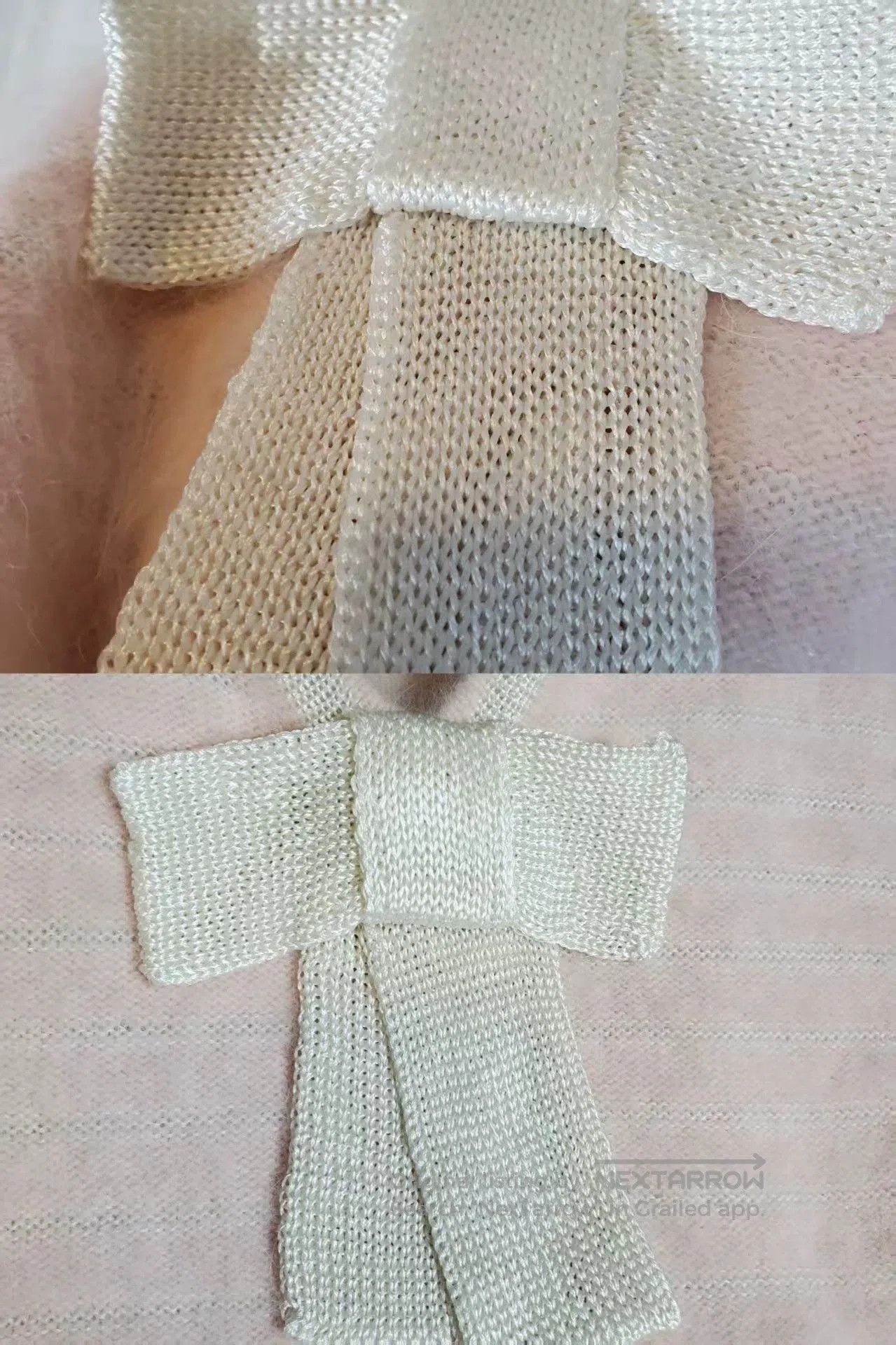 Dior dior macaron pink knit bow top. Size US S / EU 44-46 / 1 - 7 Thumbnail