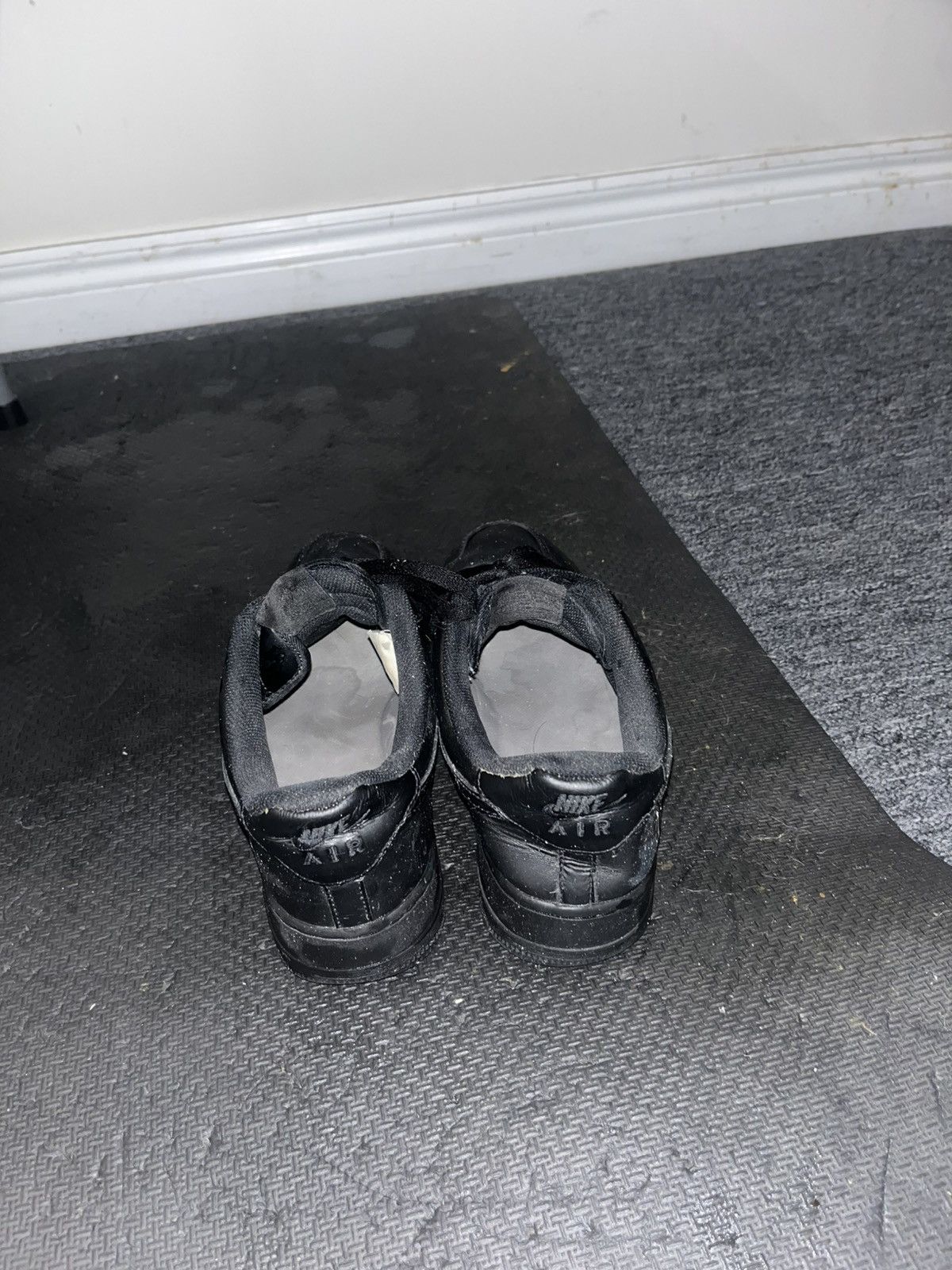 Nike Nike Air Force 1 Low '07 Black Size US 12 / EU 45 - 5 Thumbnail