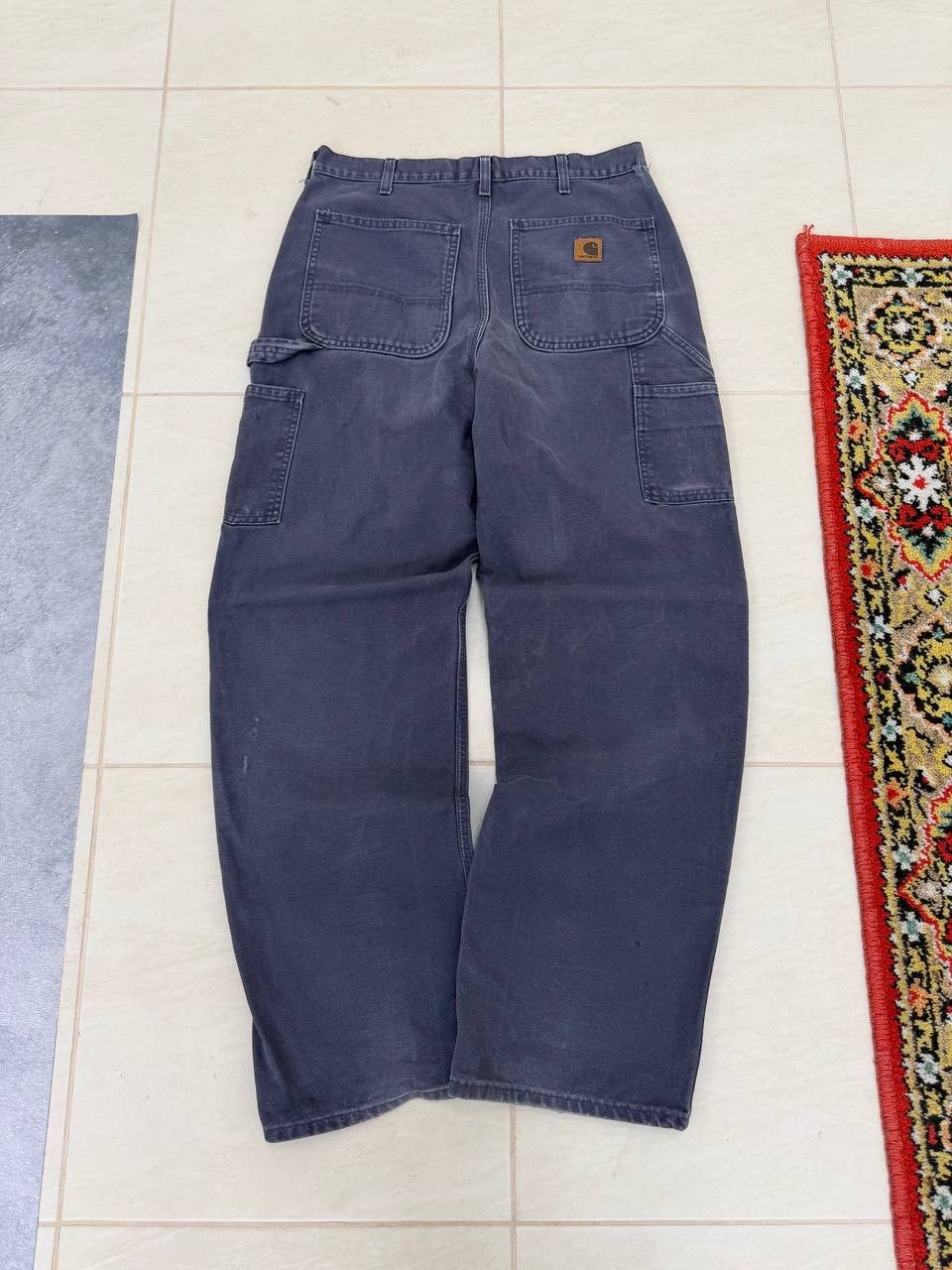 Carhartt Vintage Streetwear 90s Carhartt Double Knee Denim Pants Size US 32 / EU 48 - 13 Thumbnail