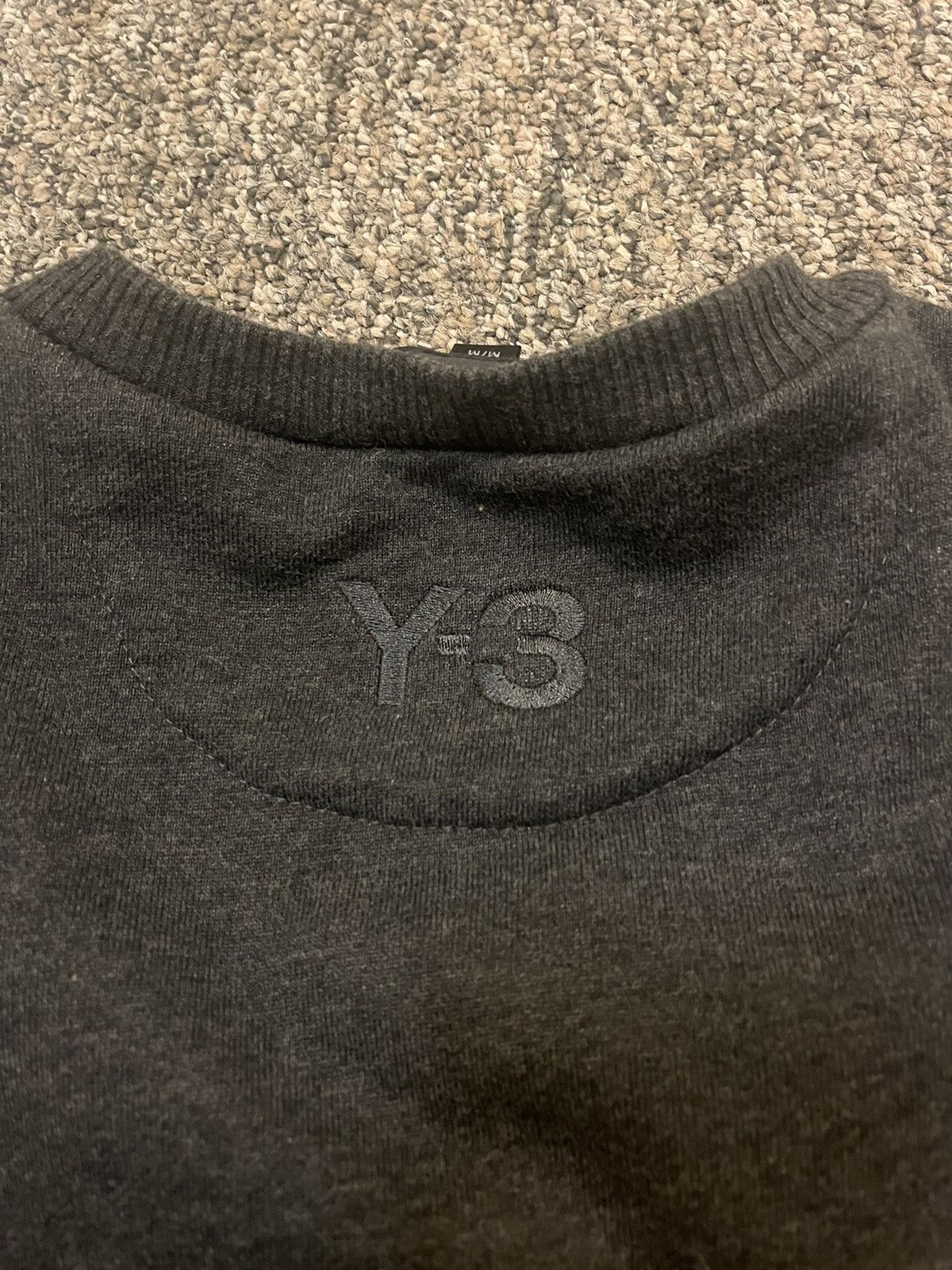 Yohji Yamamoto Y3 parachute embroidered sweater Size US M / EU 48-50 / 2 - 5 Thumbnail