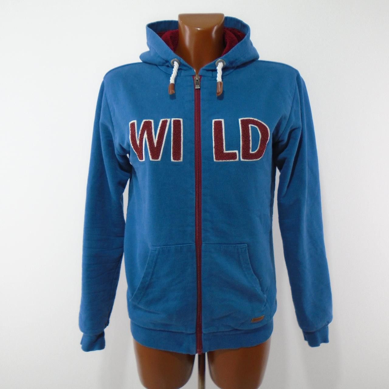 Vintage Women's Hoodie Fitz. Dark blue. S. Used. Satisfactory Size S / US 4 / IT 40 - 1 Thumbnail