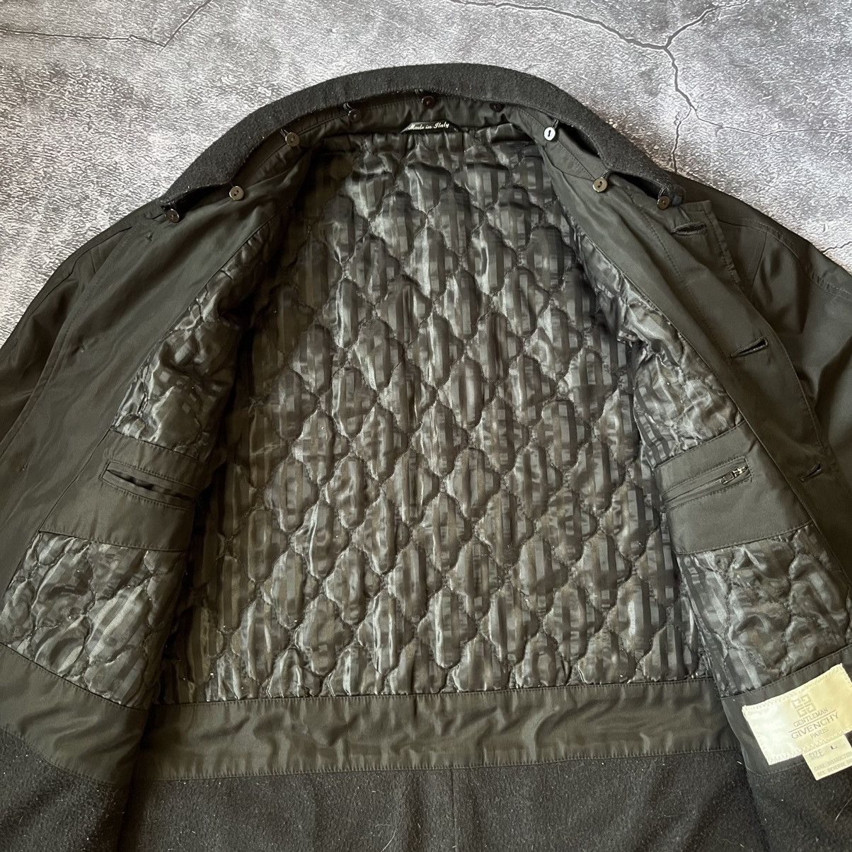 Givenchy Givenchy Vintage Men’s Nylon Coat Made in Italy Overcoat Size US L / EU 52-54 / 3 - 7 Thumbnail